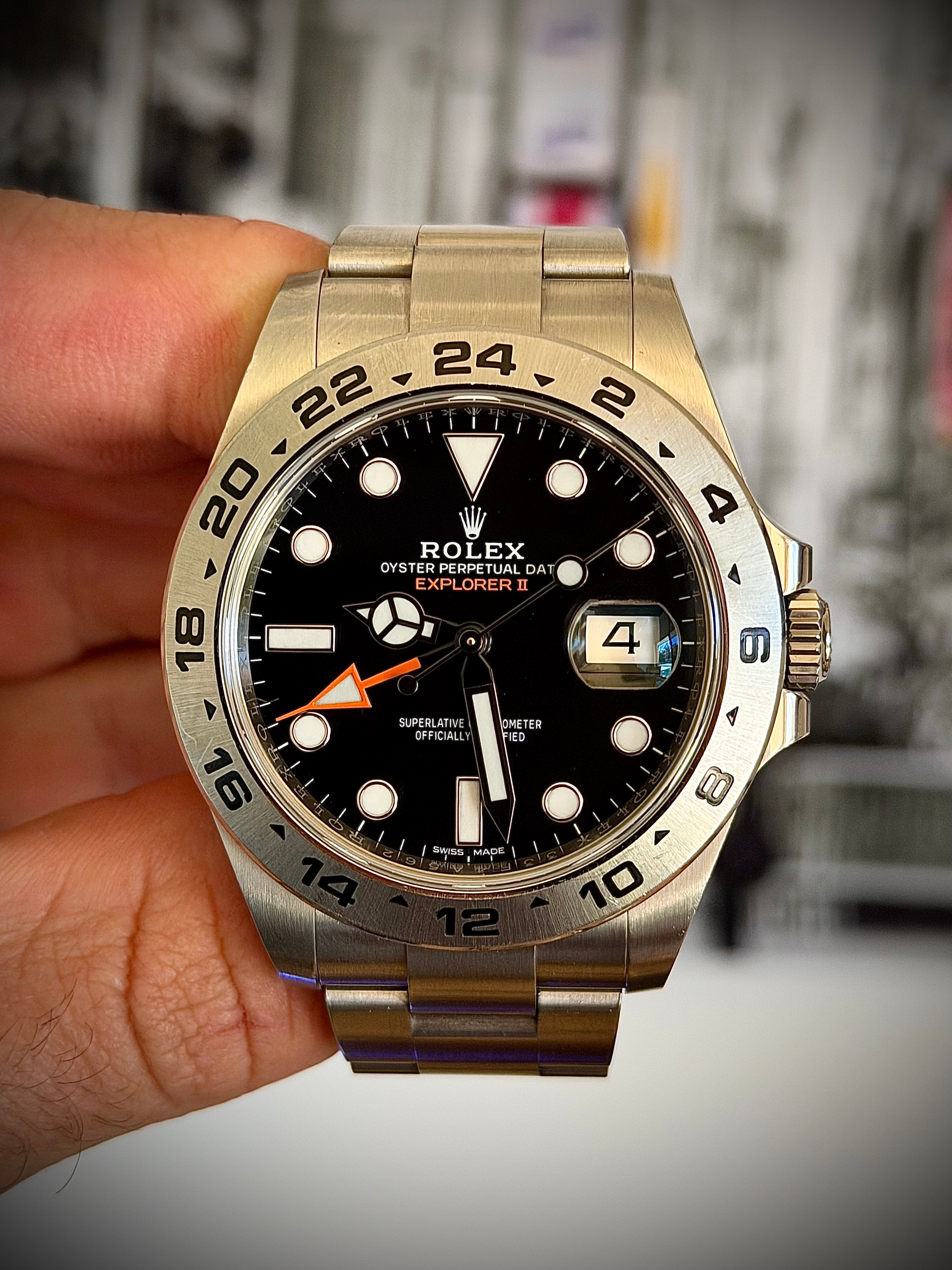 2019 ROLEX EXPLORER II, 216570, FULL SET, INC GST