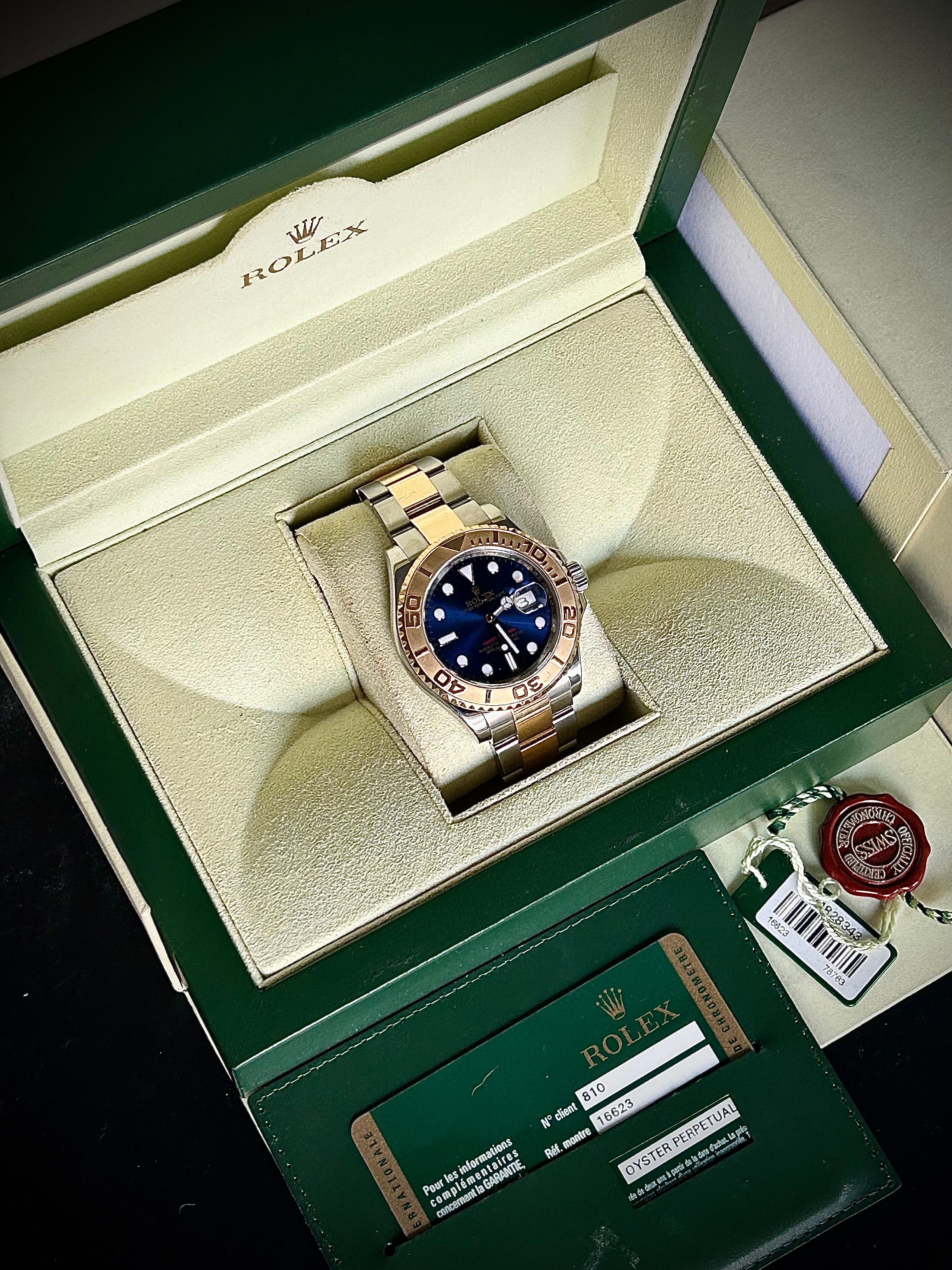 2008 ROLEX YACHT-MASTER 40, 16623, FULL SET, INC GST