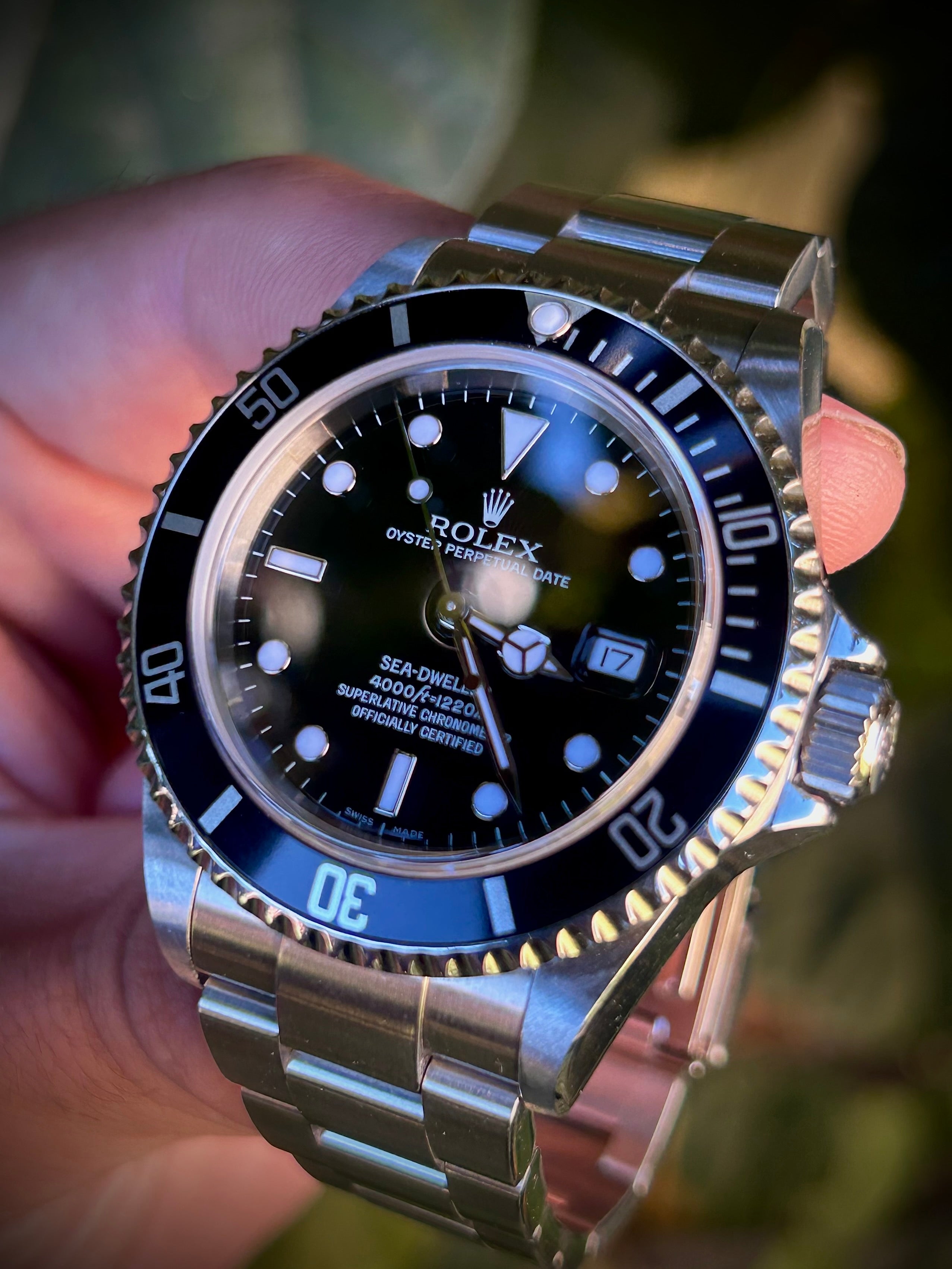 2004 ROLEX SEA-DWELLER 16600, COLLECTORS SET, INC GST