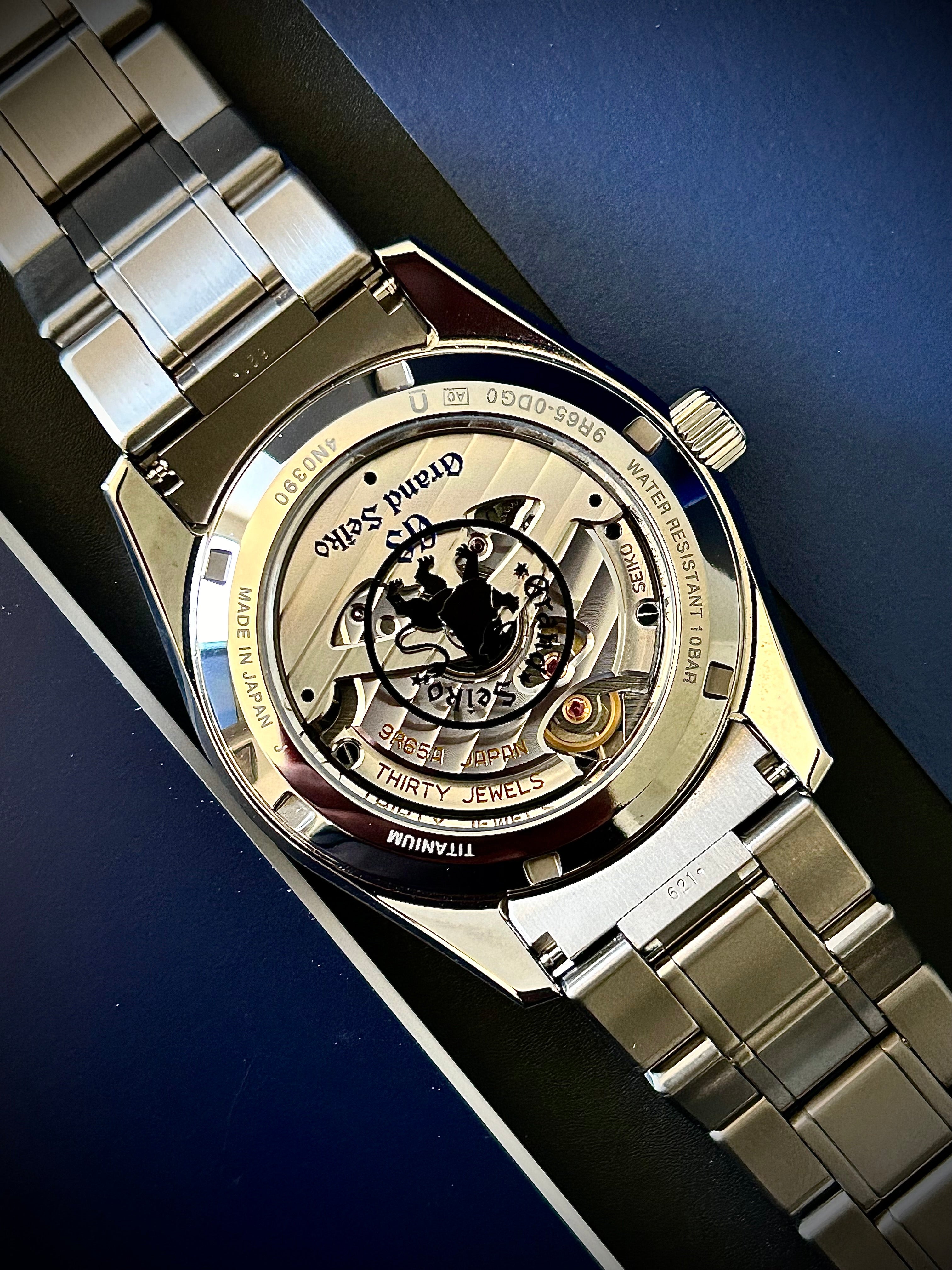 2025 GRAND SEIKO HERITAGE SPRING DRIVE, “WINTER,” SBGA415, FULL SET, INC GST