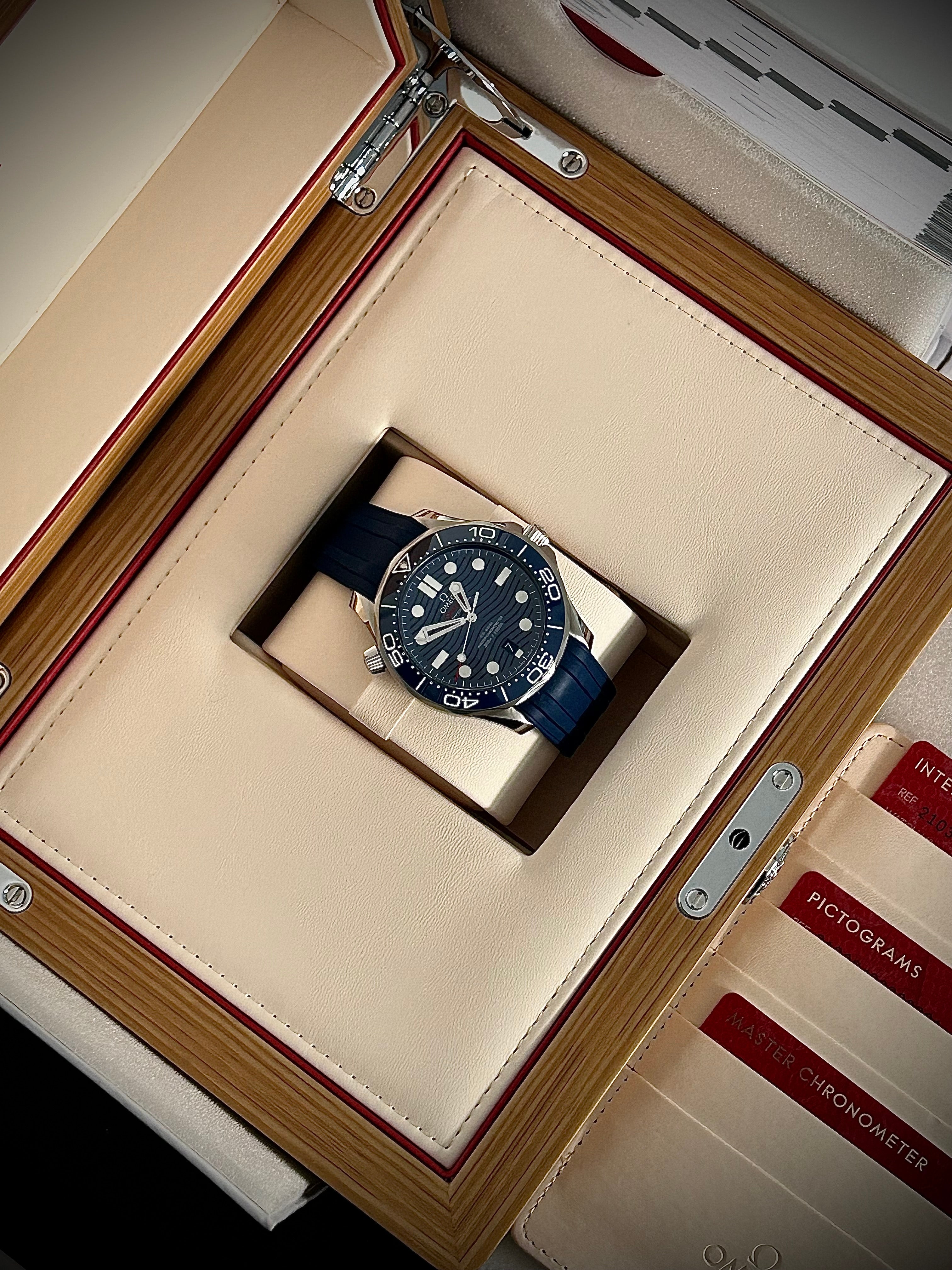 2023 OMEGA SEAMASTER 300, FULL SET, INC GST