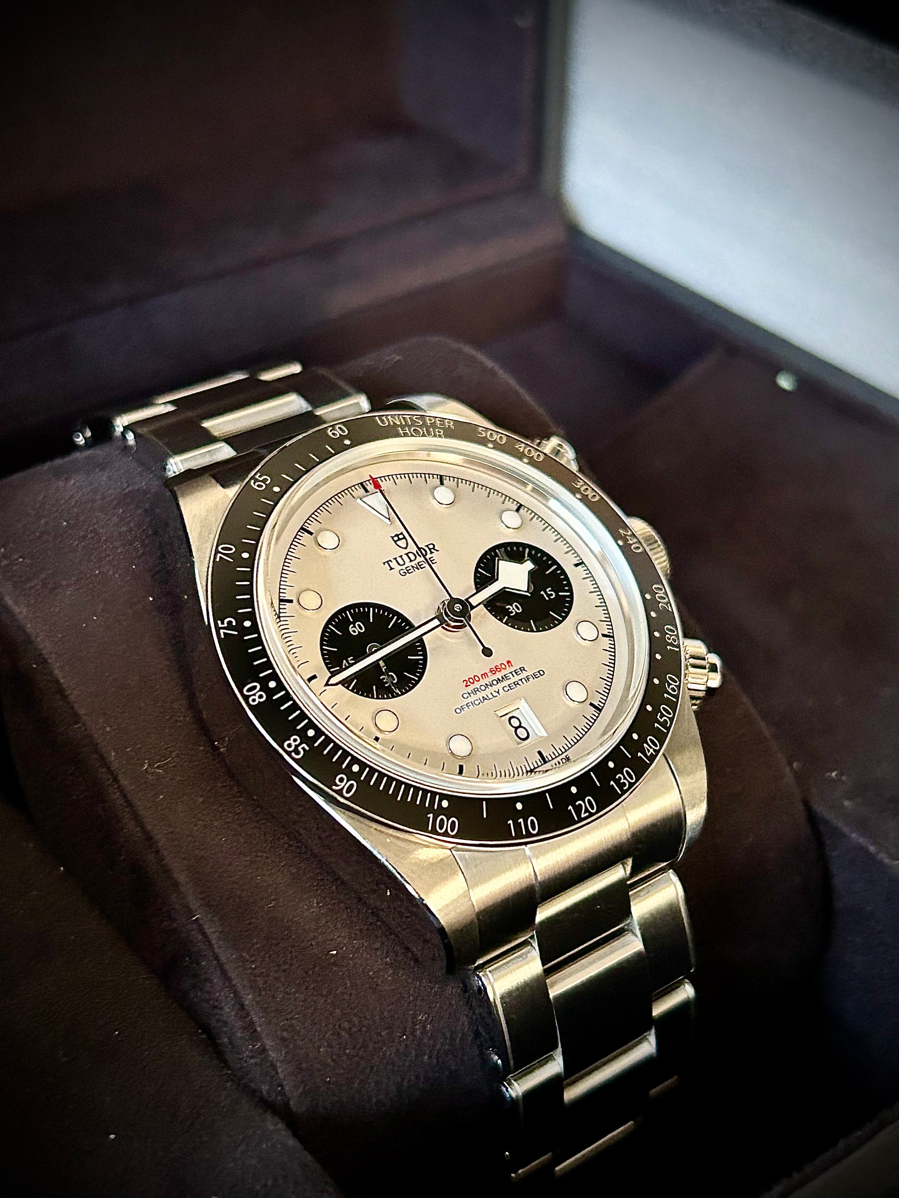 2024 TUDOR BLACK BAY CHRONO “PANDA”, FULL SET, INC GST