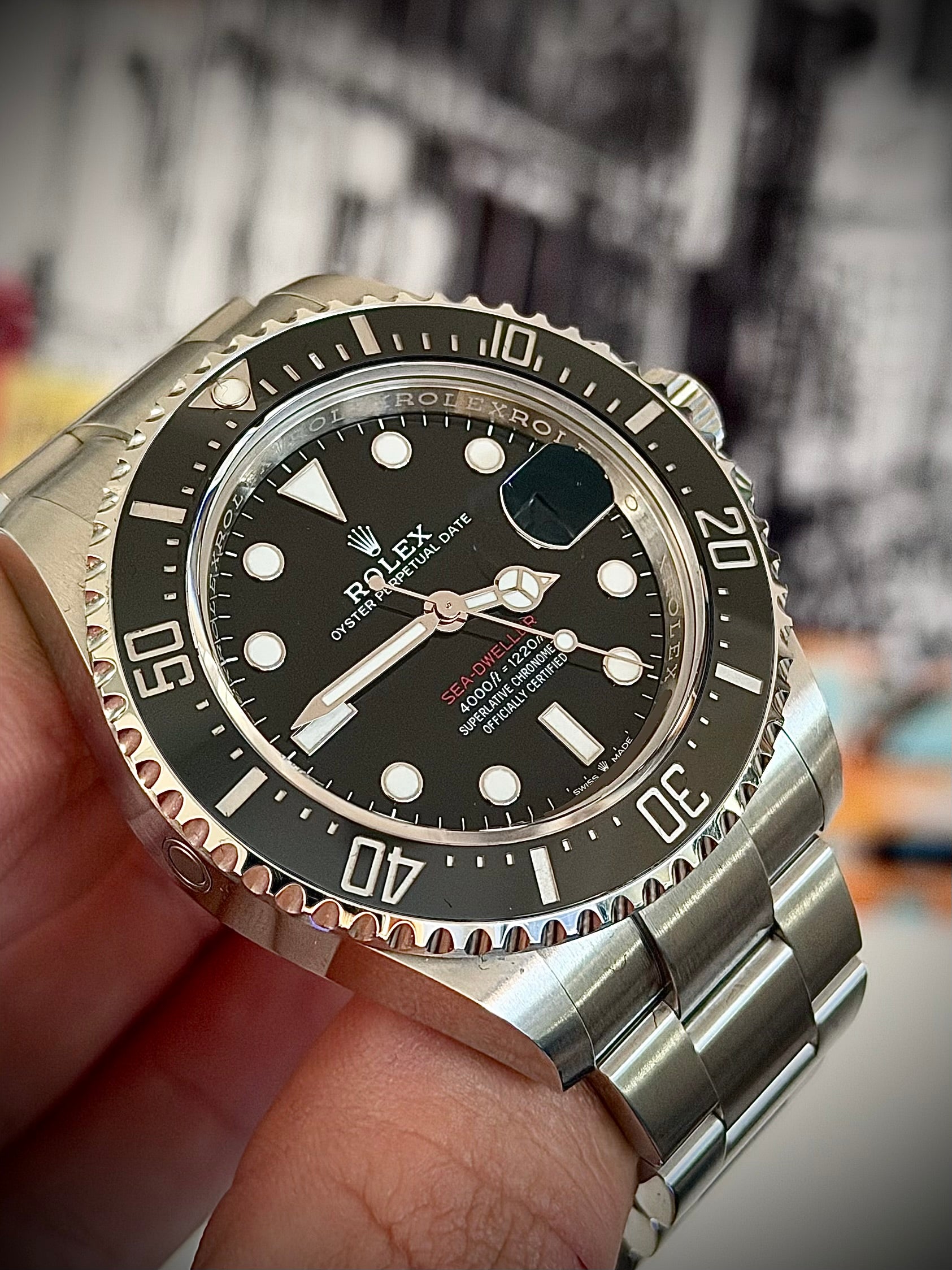 2025 ROLEX SEA DWELLER, SD43, 126600, FULL SET, INC GST