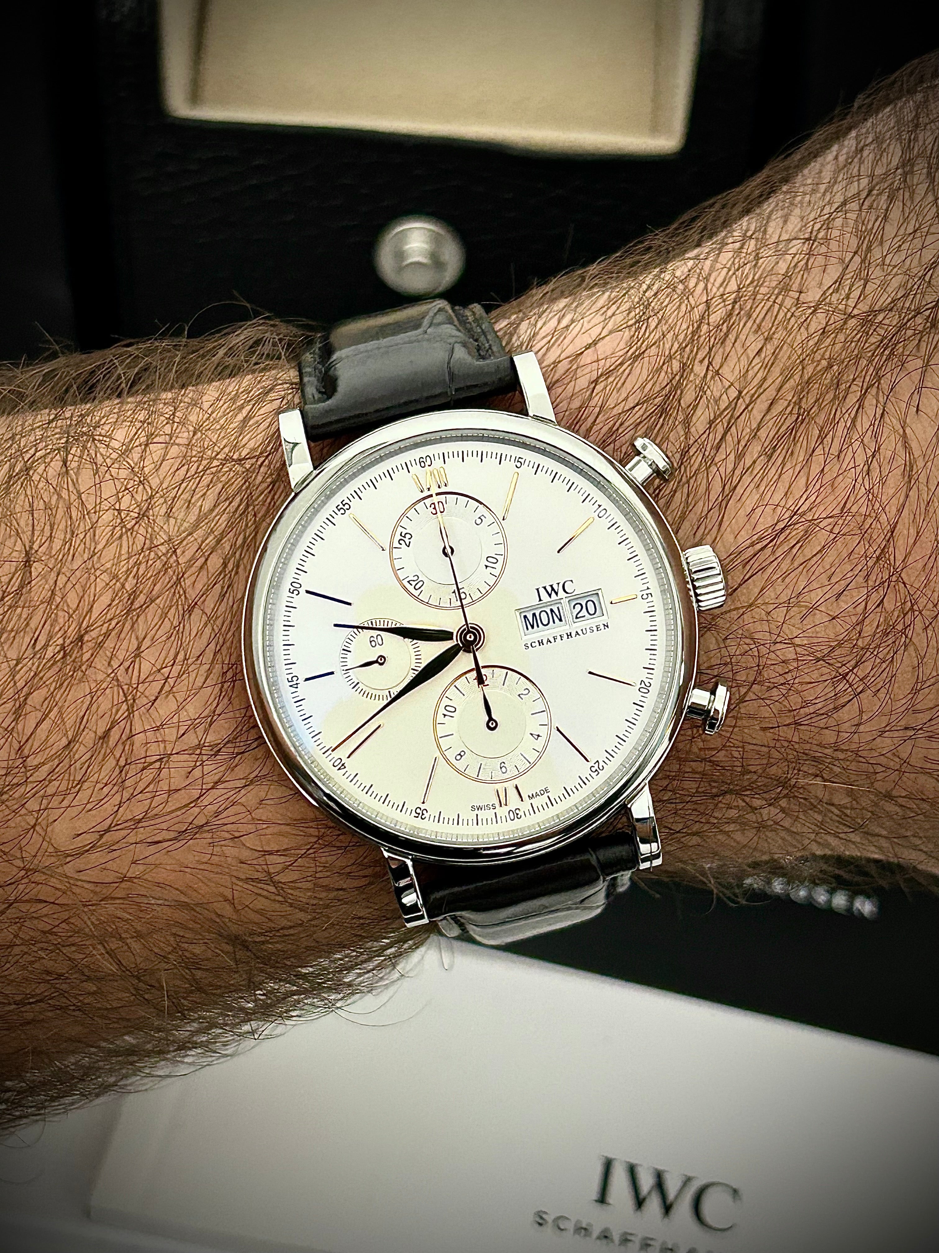 2023 IWC PORTOFINO CHRONOGRAPH, FULL SET, INC GST