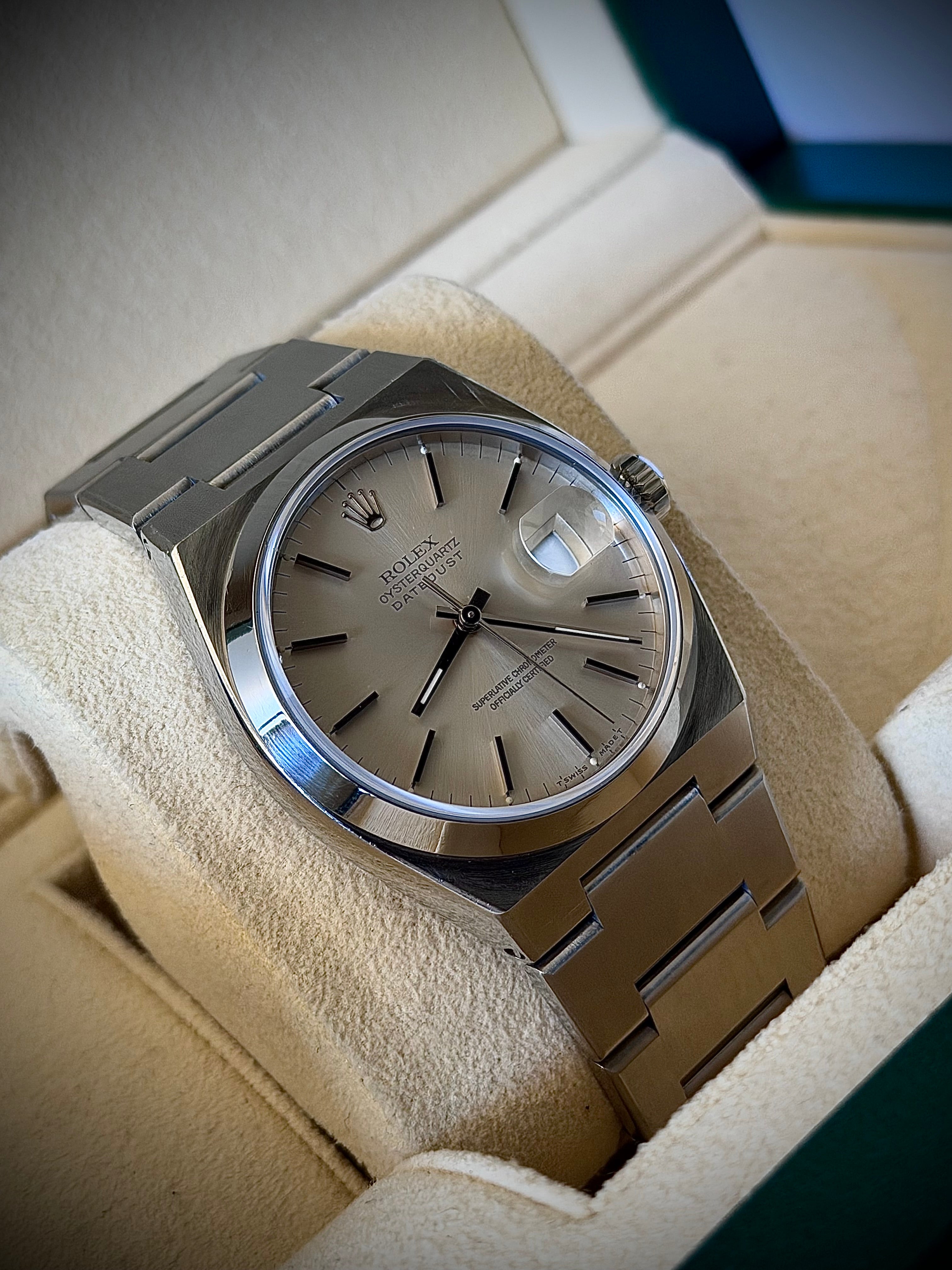 1991 ROLEX OYSTERQUARTZ DATEJUST, 17000, FULL SET, INC GST