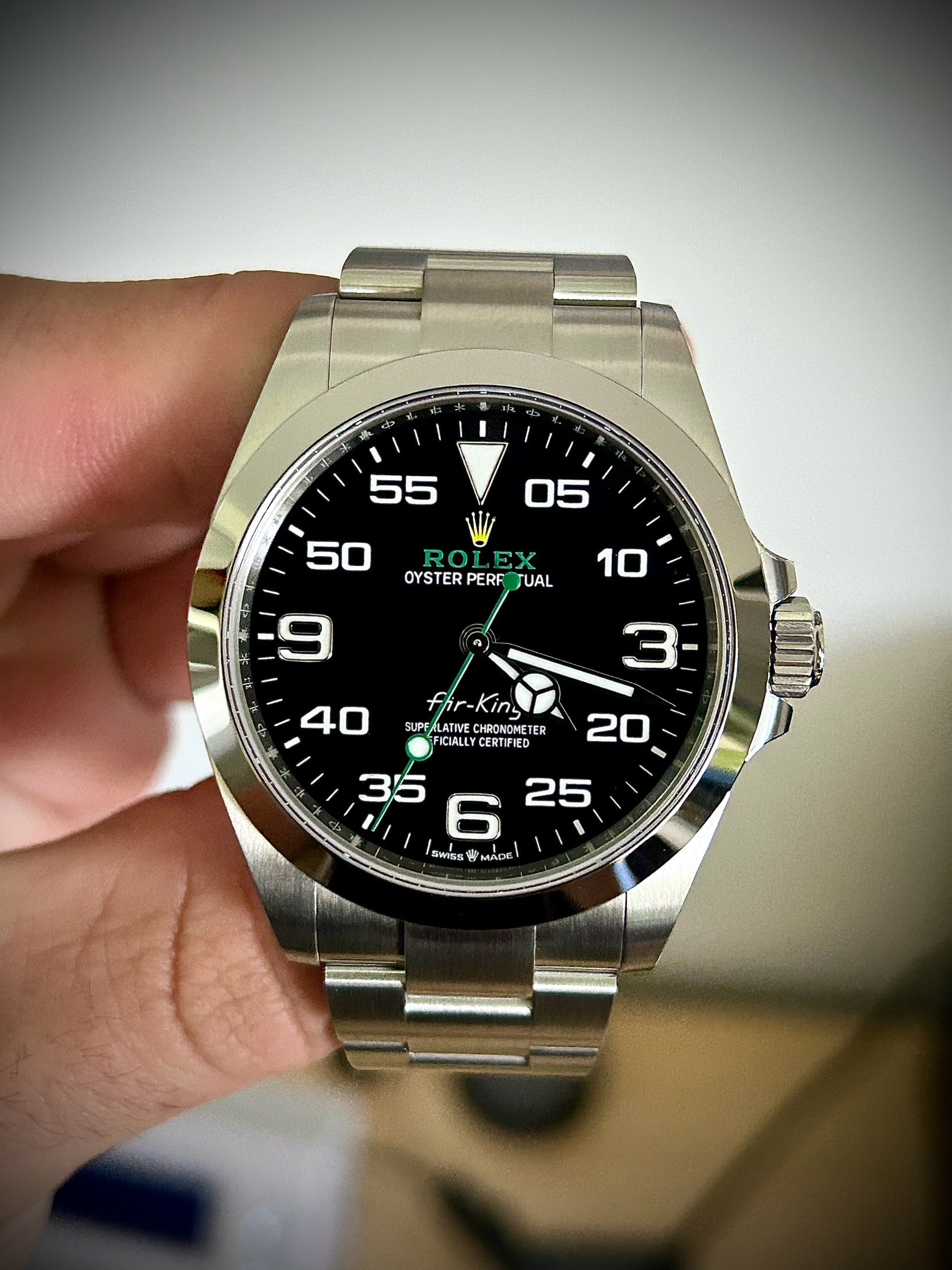 2024 ROLEX AIR KING, 126900, BNIB, FULL SET, INC GST