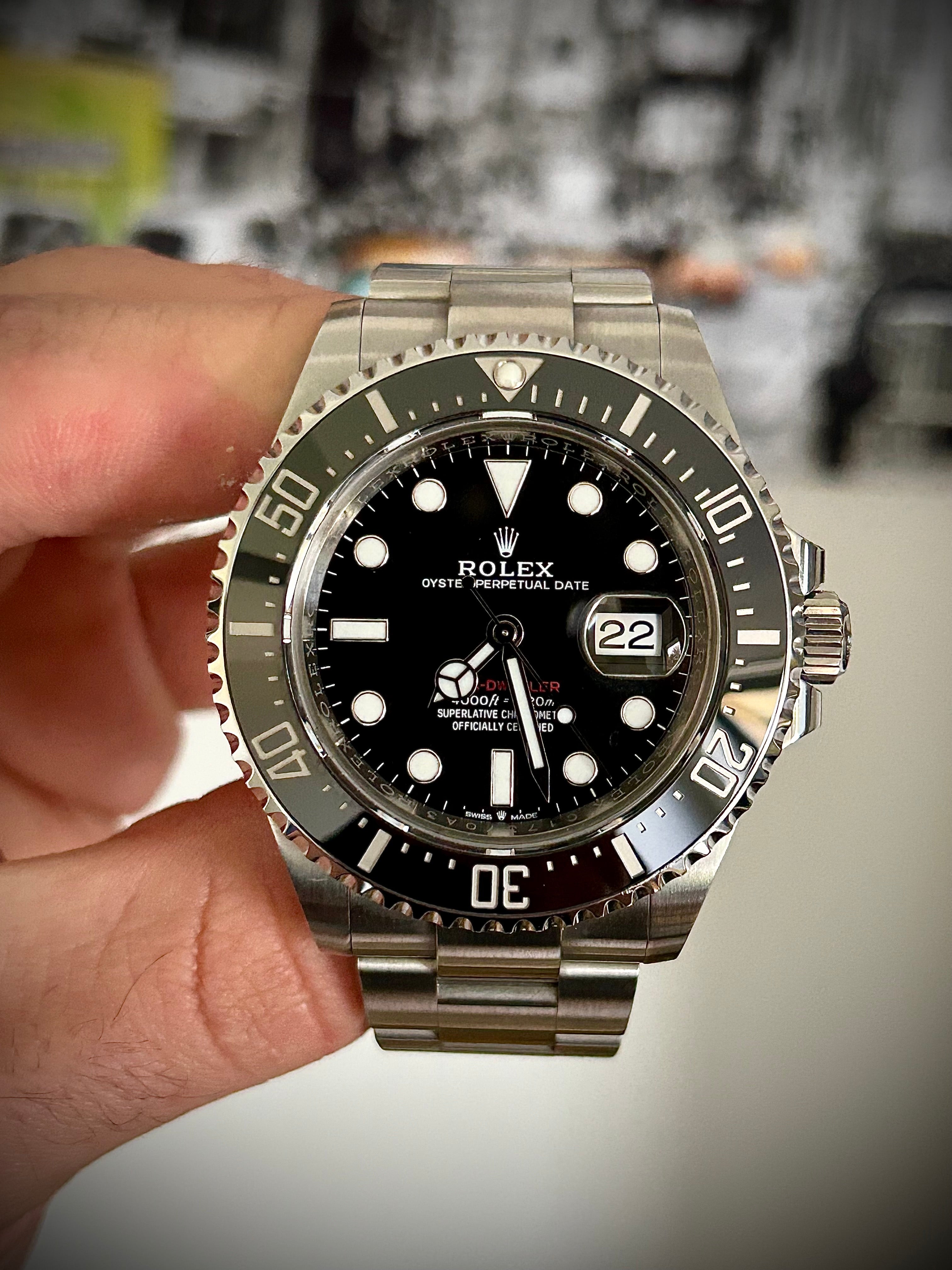 2024 ROLEX SEA DWELLER, 126600, FULL SET, INC GST