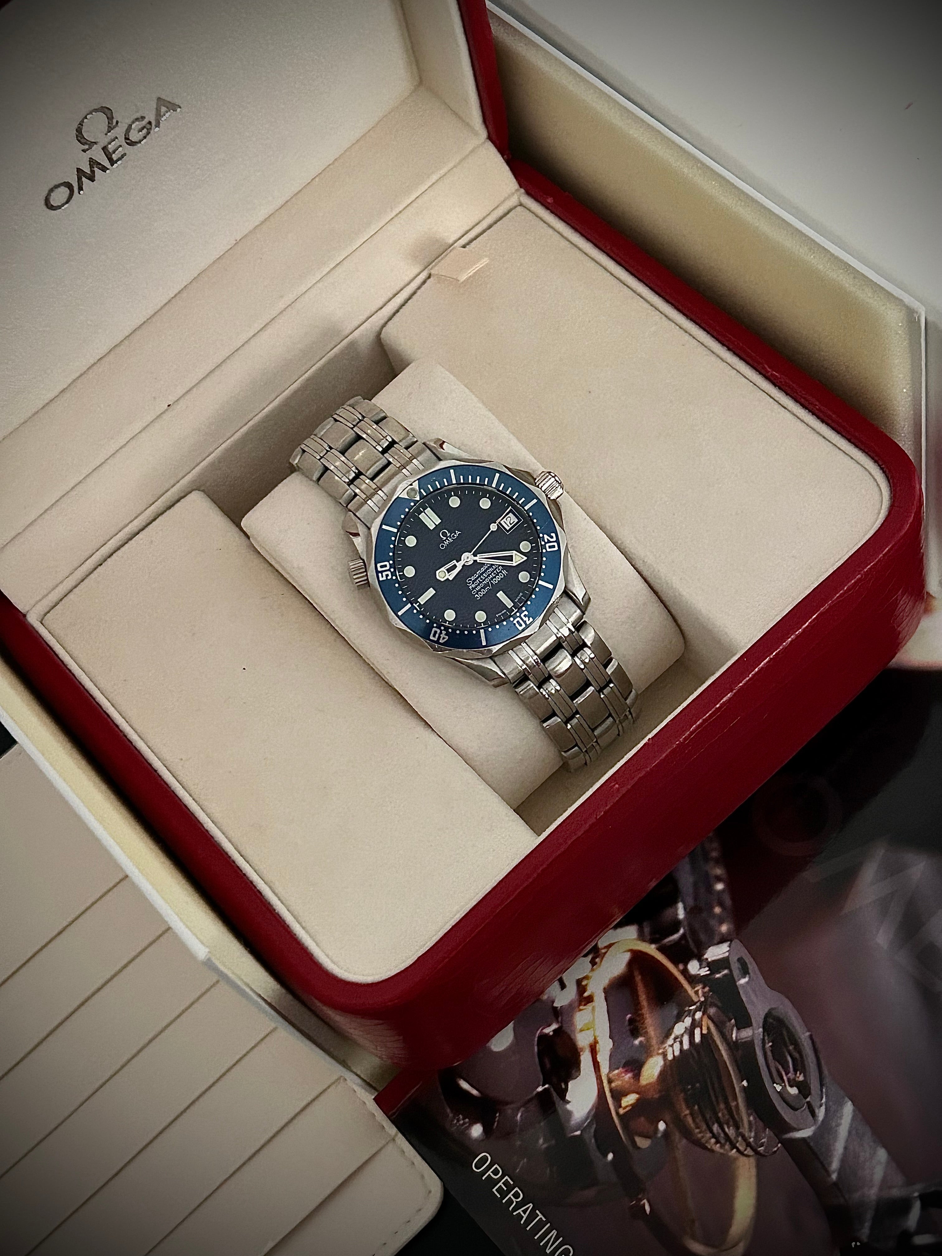 OMEGA SEAMASTER 300M, 2551.80, WATCH AND BOX, INC GST