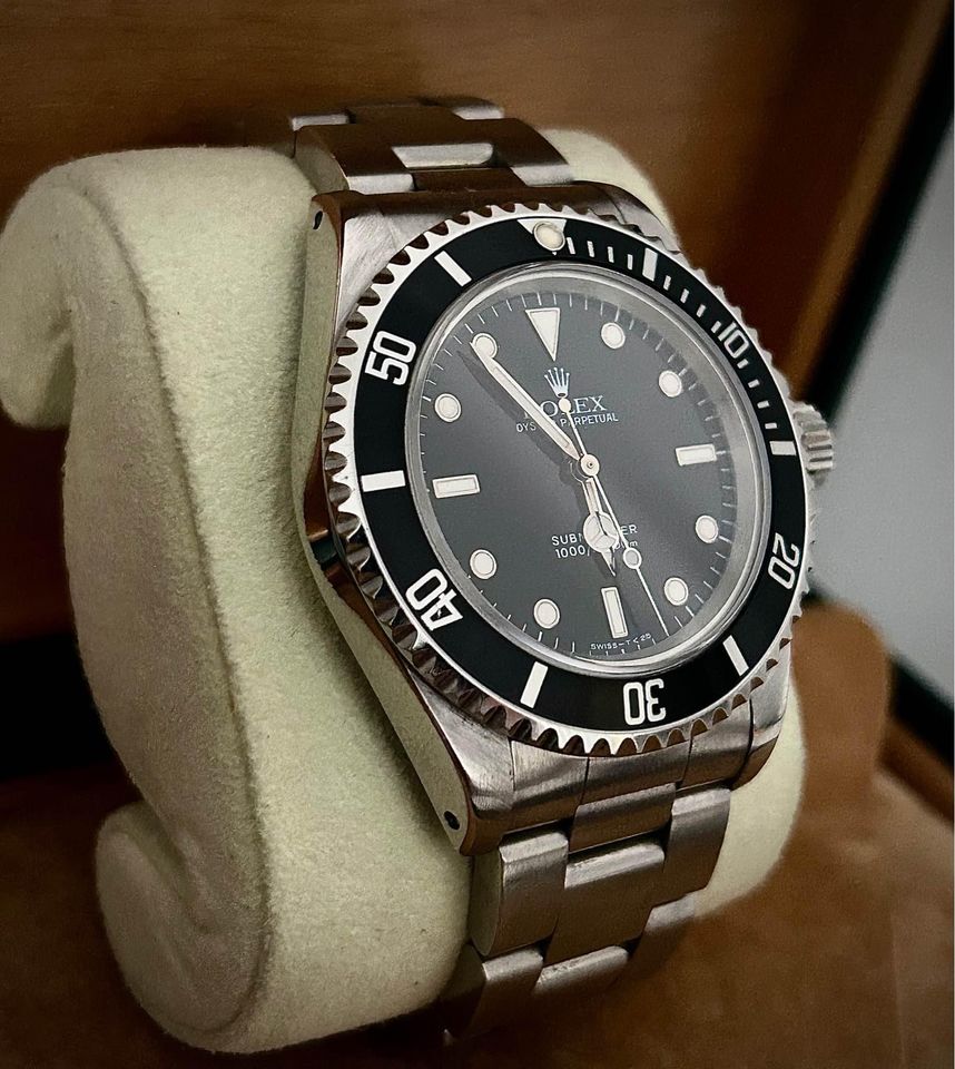 1996 ROLEX SUBMARINER NO-DATE, 14060, FULL SET