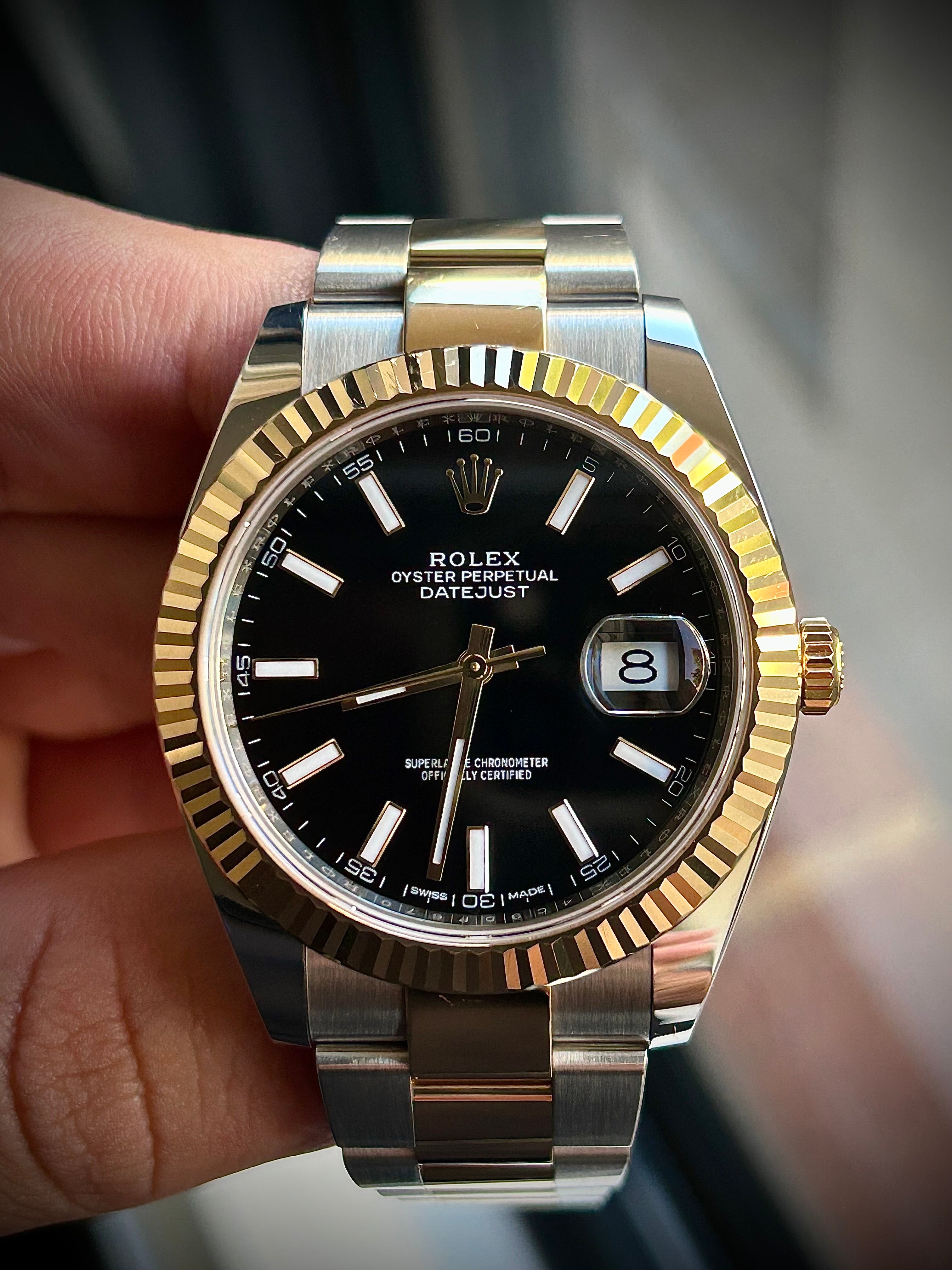 2019 ROLEX DATEJUST 41, 126333, FULL SET, INC GST