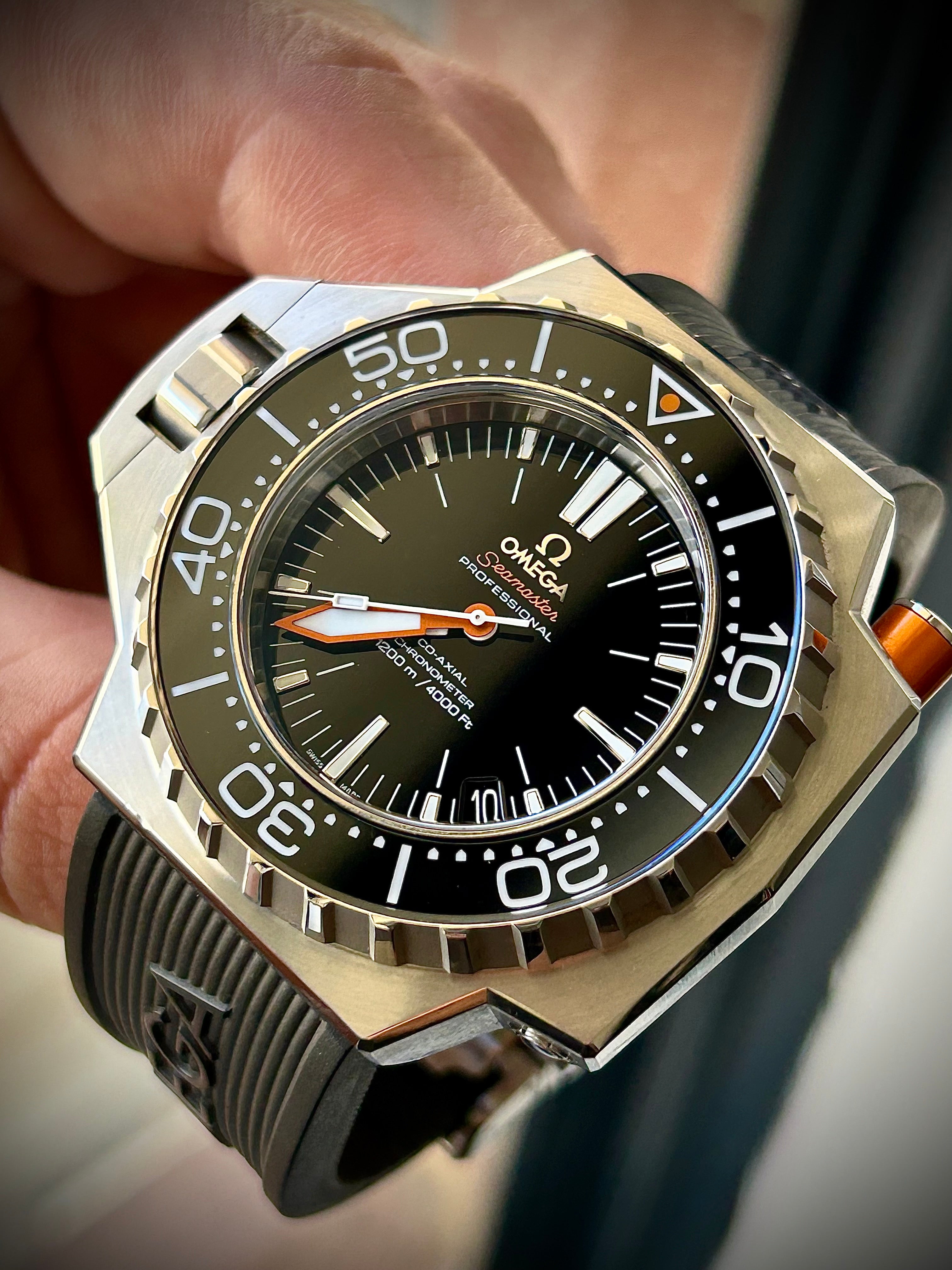 2022 OMEGA SEAMASTER PLOPROF 1200M, FULL SET, INC GST