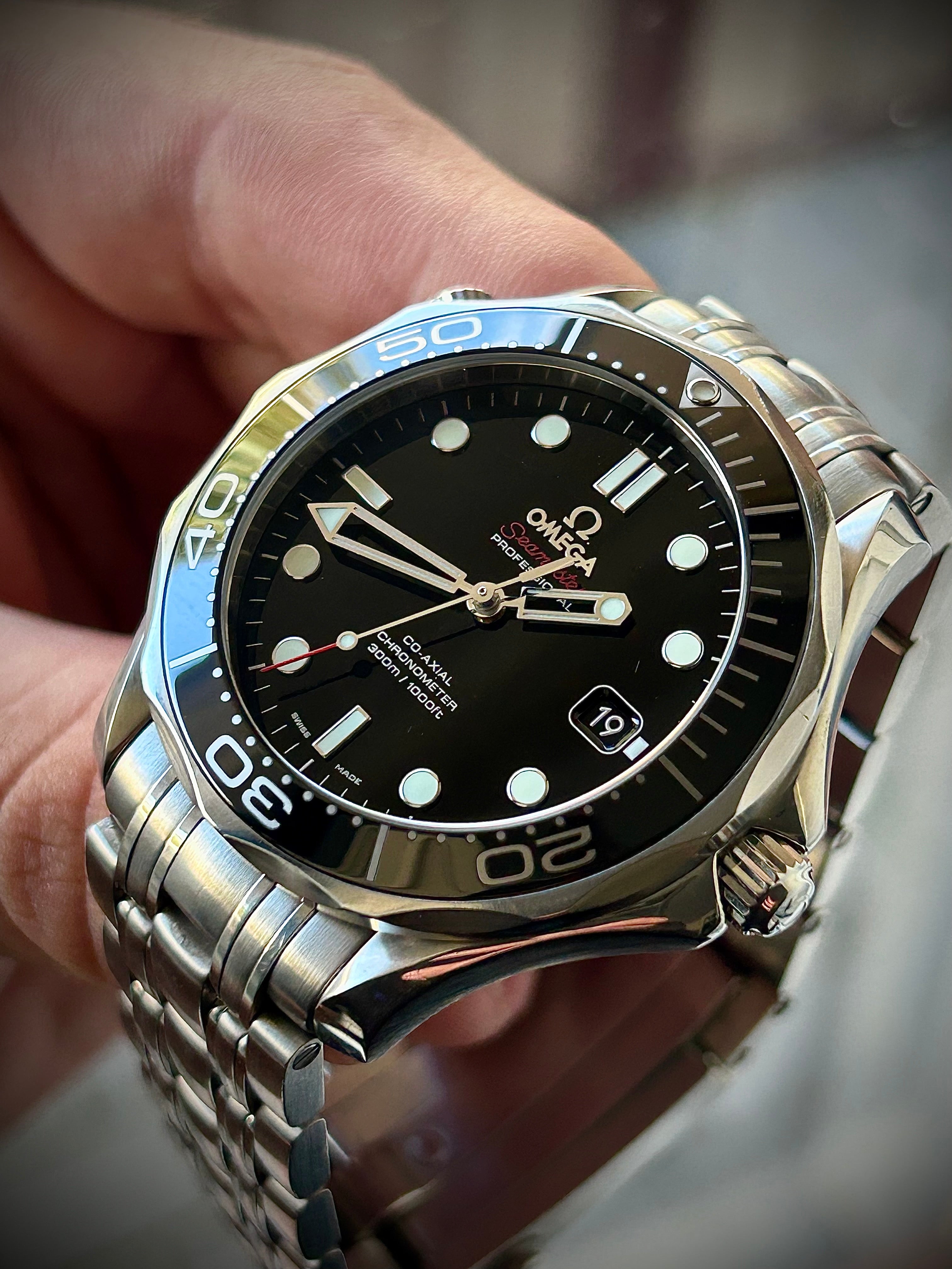 2019 OMEGA SEAMASTER 300, FULL SET, INC GST