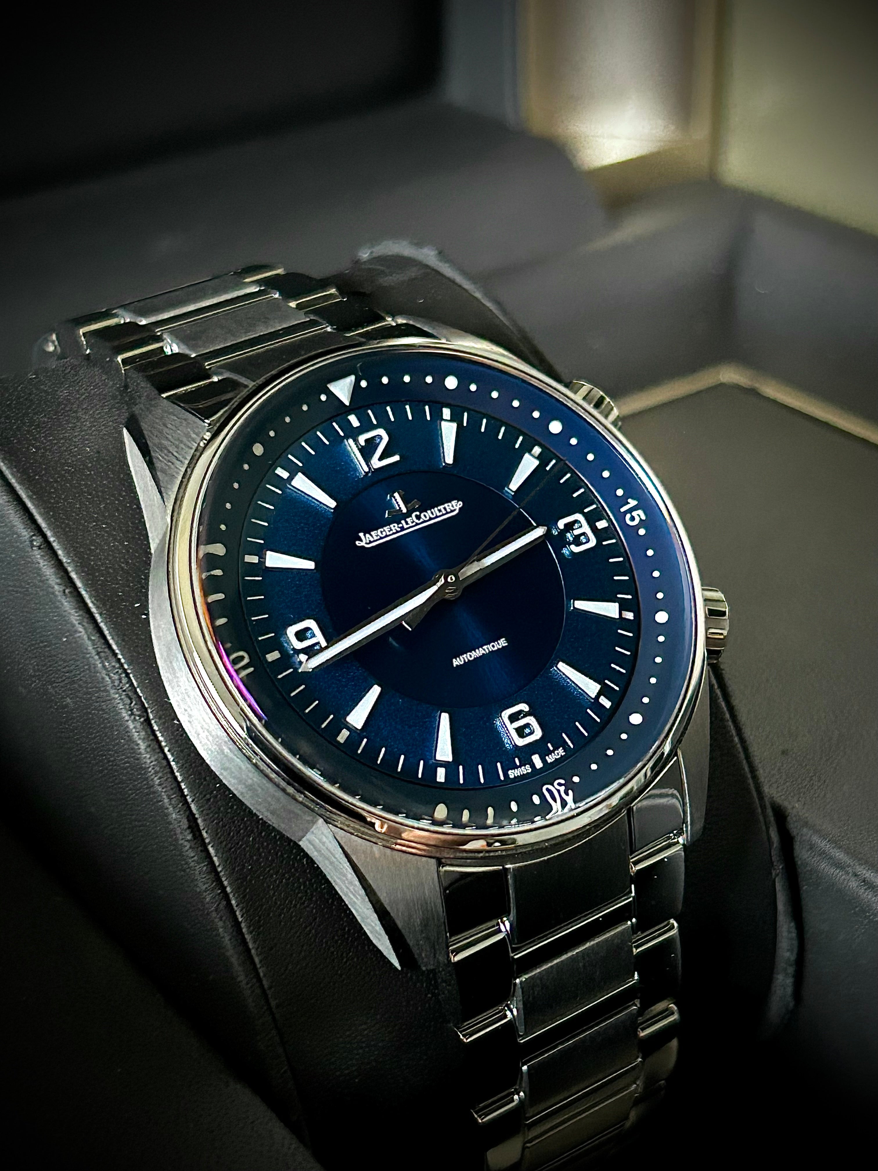 2021 JAEGER-LECOULTRE POLARIS AUTOMATIC, Q9008480, BLUE DIAL, FULL SET, INC GST