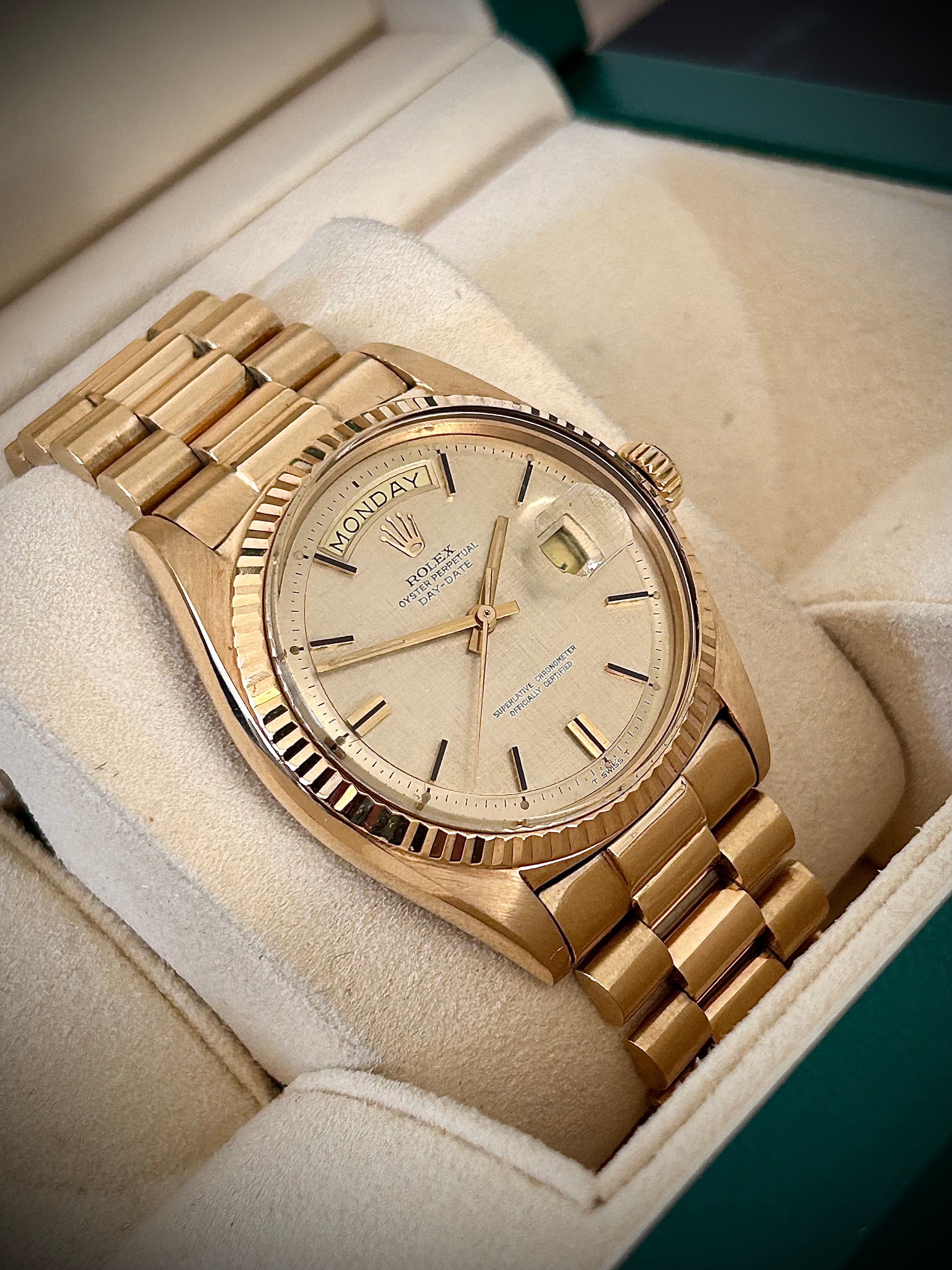 1971 ROLEX DAY DATE PRESIDENT, 1803, WATCH ONLY, INC GST