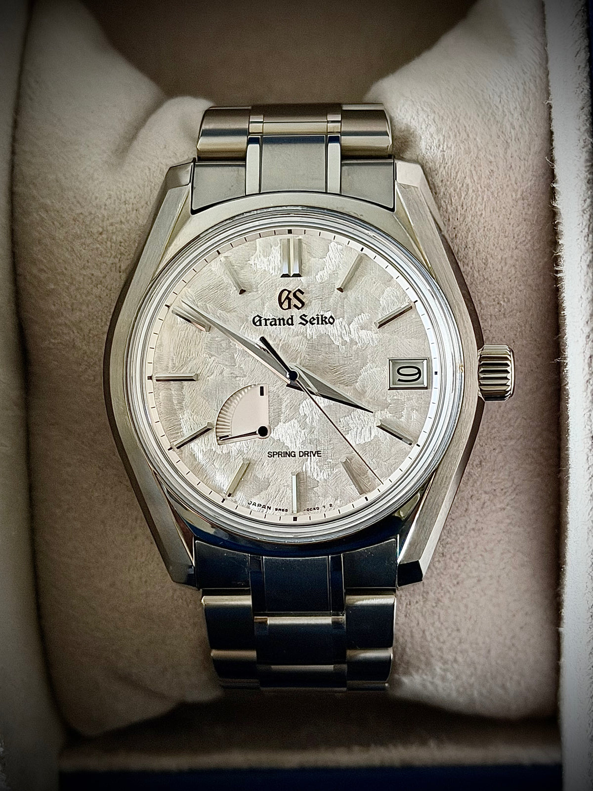 2026 GRAND SEIKO “SHUNBUN”, SBGA443, JDM, SPRING DRIVE, FULL SET, EXCELLENT CONDITION, INC GST