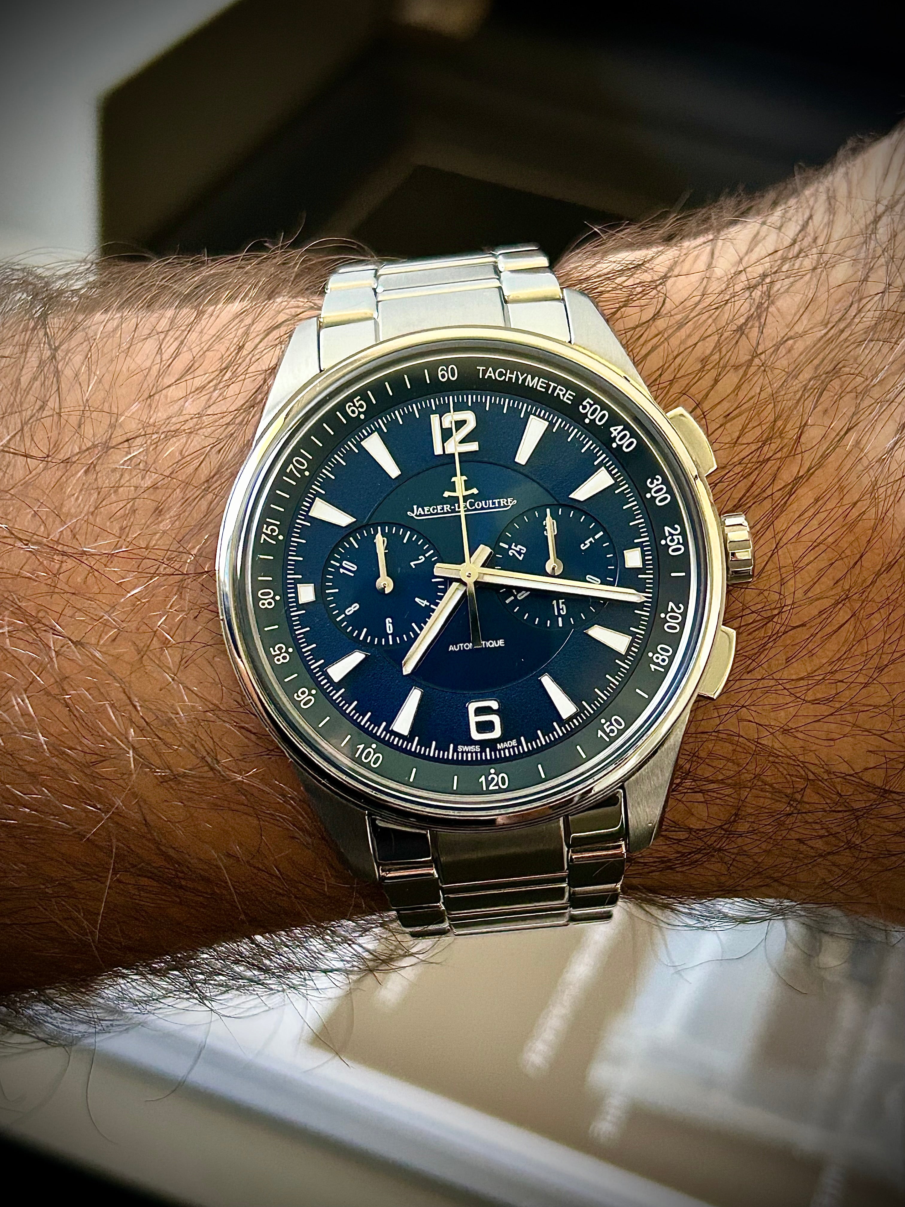 2022 JAEGER-LECOULTRE POLARIS CHRONOGRAPH, Q9028180,  FULL SET, INC GST