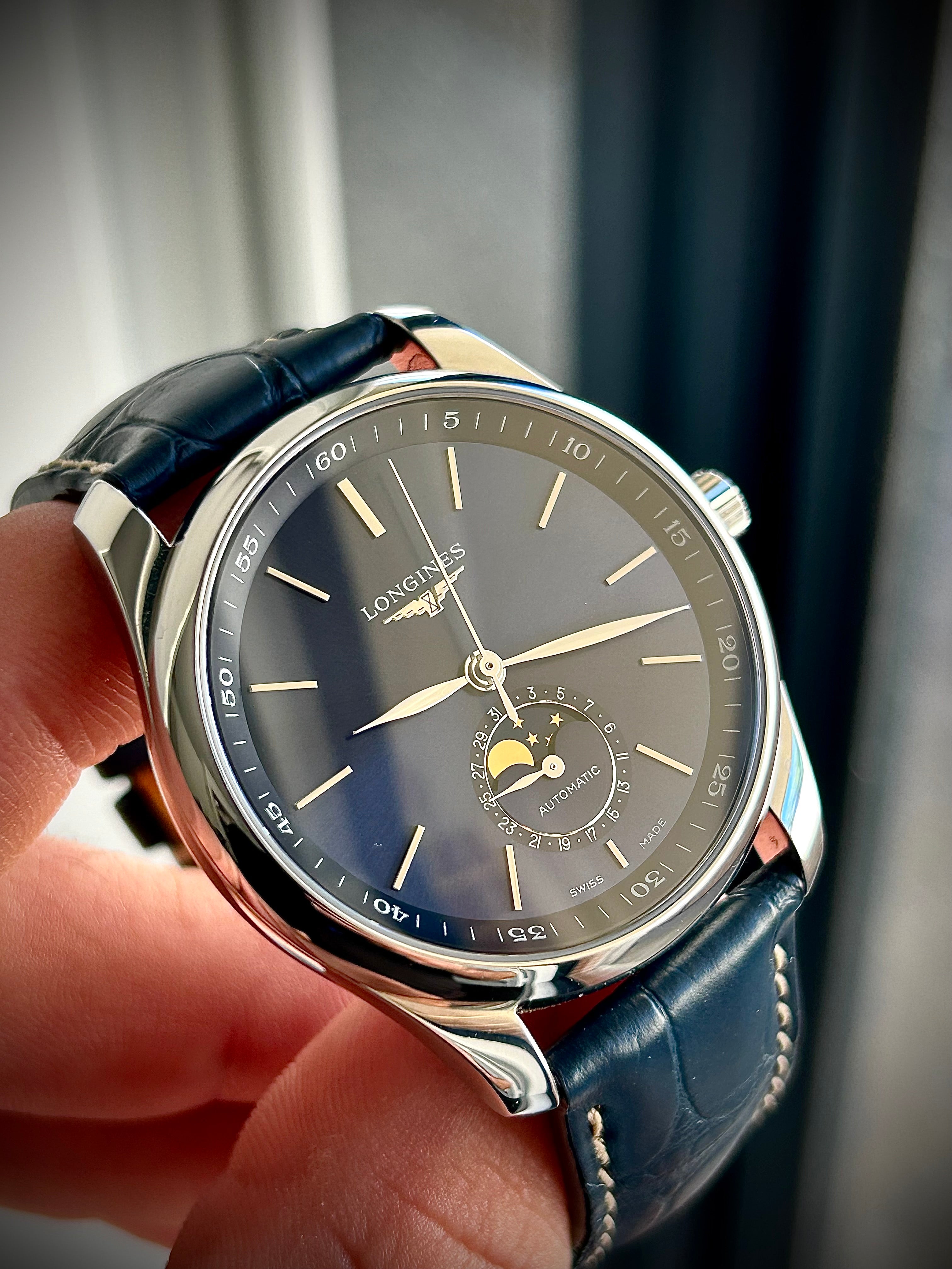 2021 LONGINES MASTER COLLECTION MOONPHASE, FULL SET, INC GST