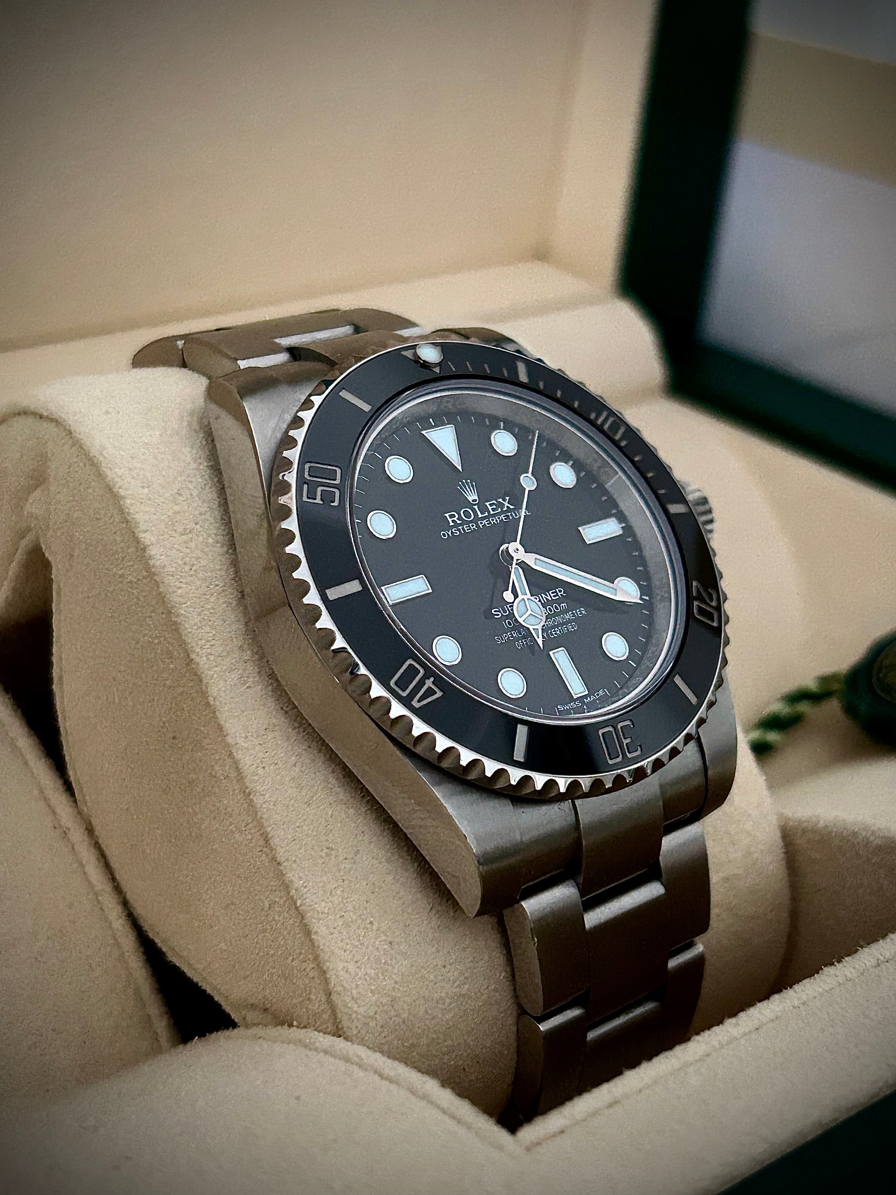 2020 ROLEX SUBMARINER NO DATE 114060, FULL SET, INC GST