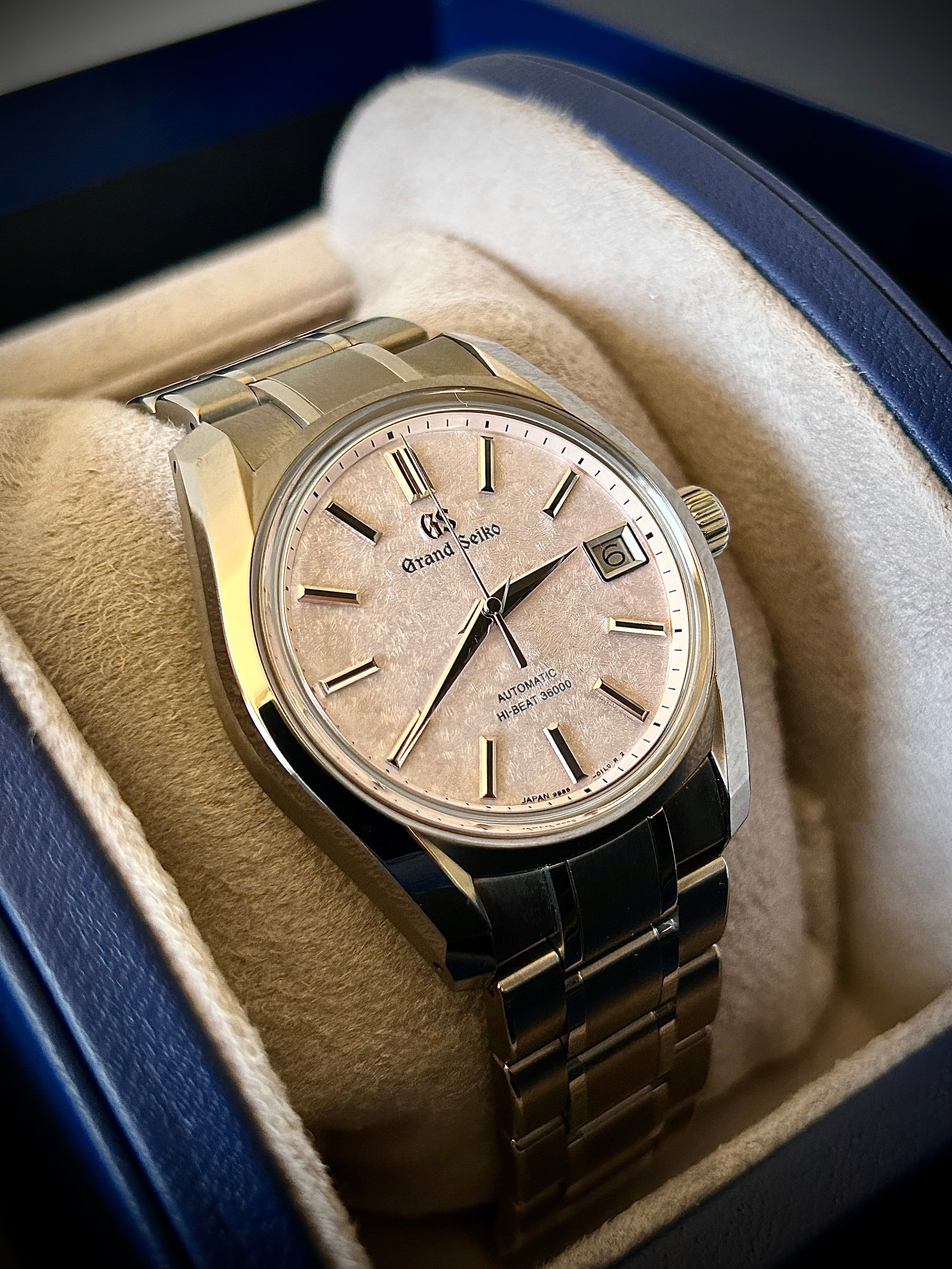 2025 GRAND SEIKO HERITAGE, SAKURA KAKUSHI, SBGH341, FULL SET, INC GST