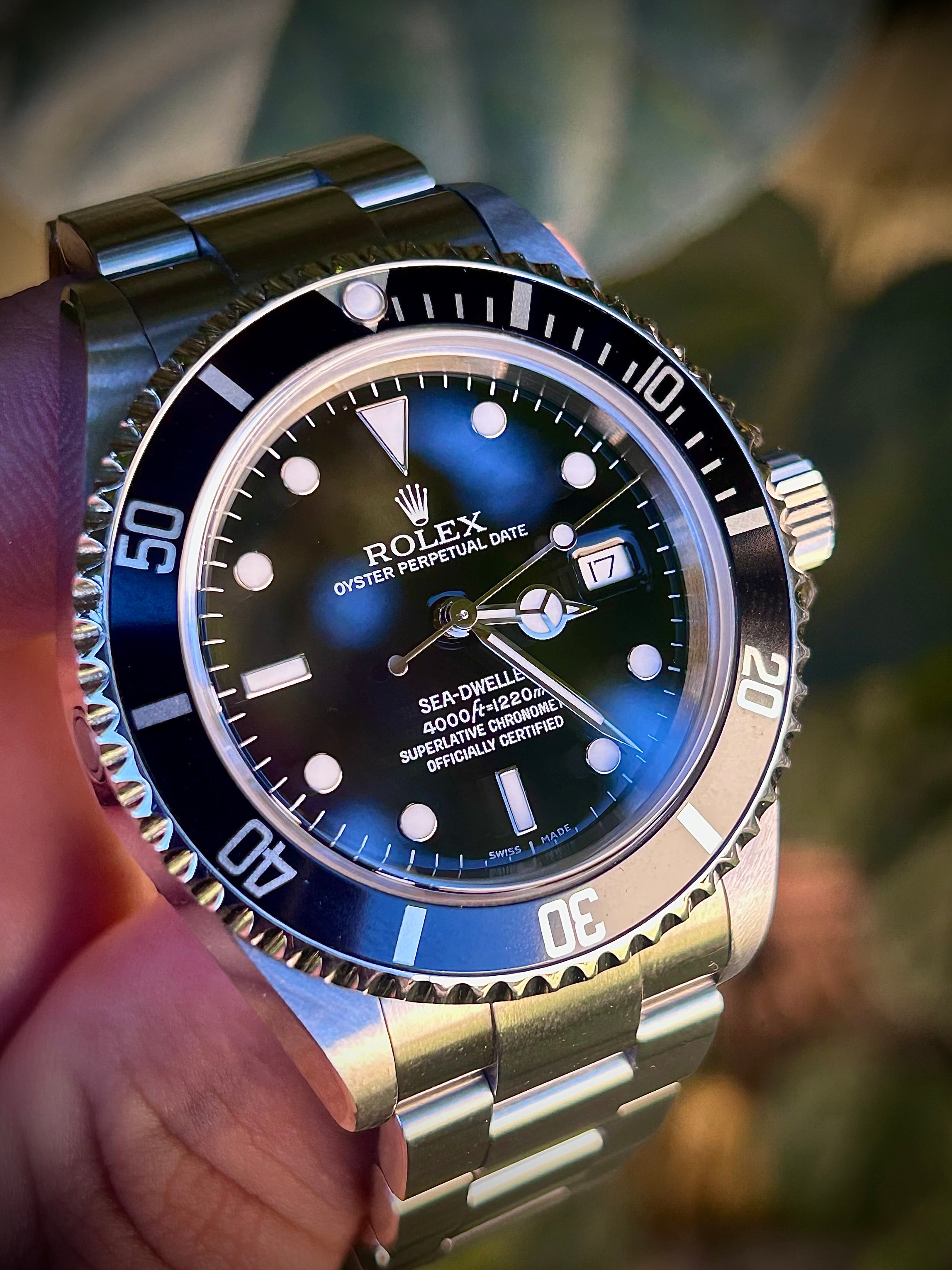 2004 ROLEX SEA-DWELLER 16600, COLLECTORS SET, INC GST