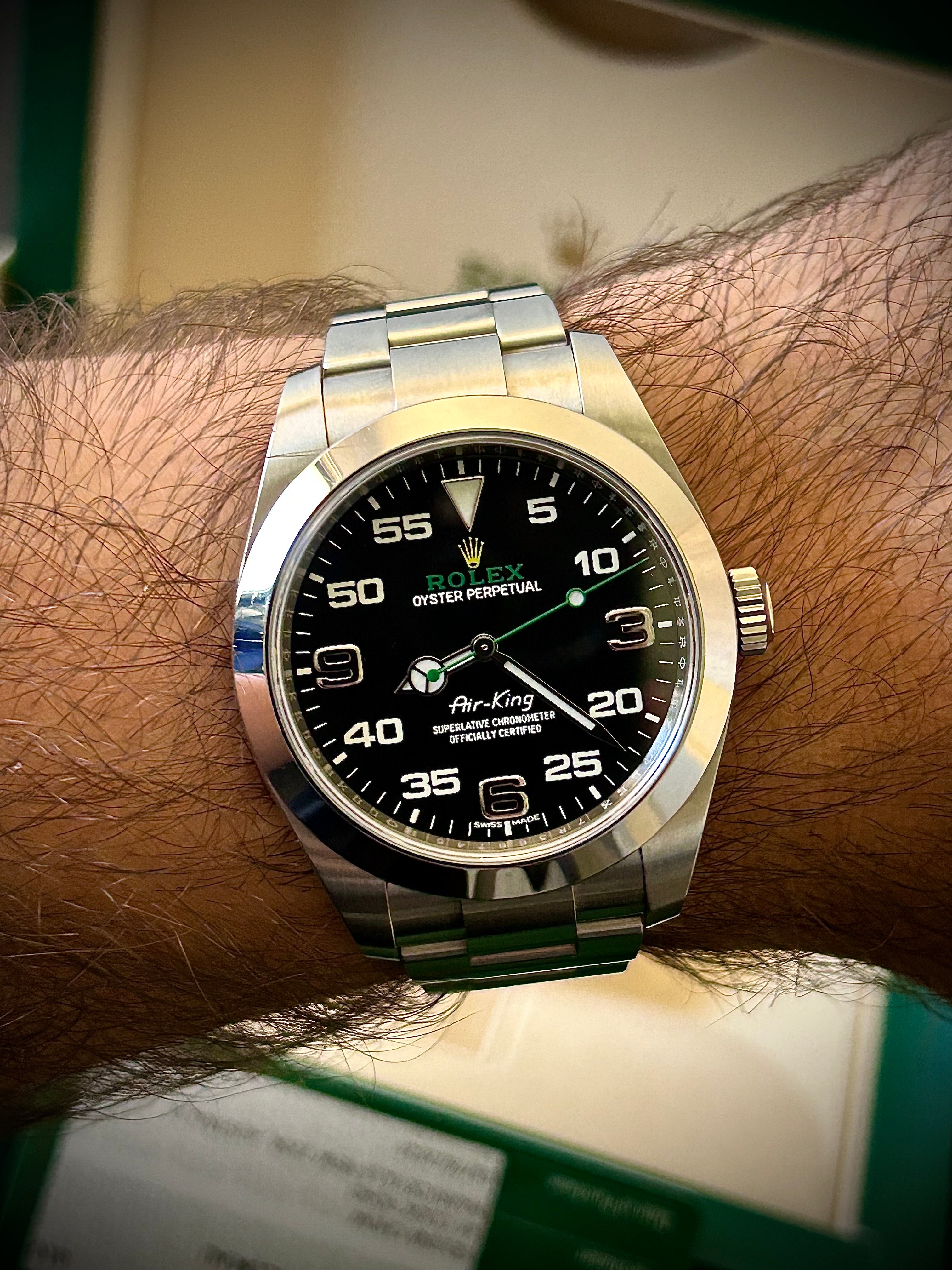 2020 ROLEX AIR KING, 116900, FULL SET, INC GST