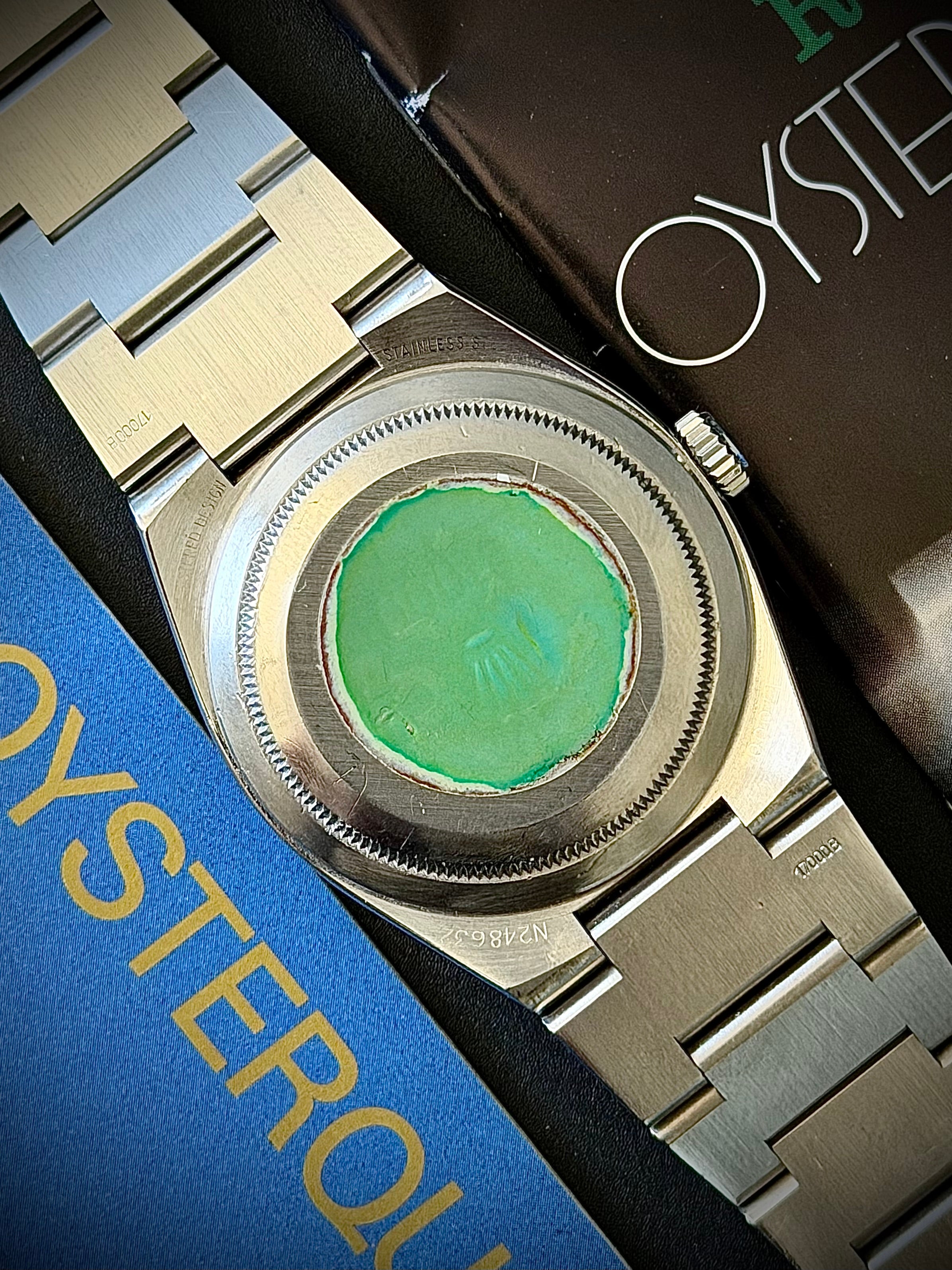 1991 ROLEX OYSTERQUARTZ DATEJUST, 17000, FULL SET, INC GST