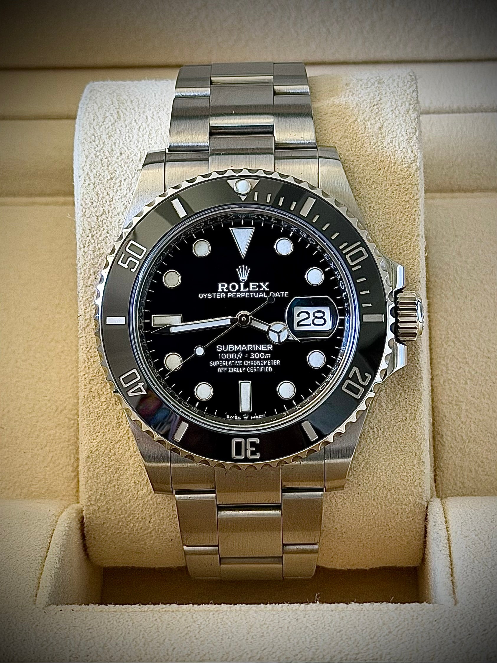 2021 ROLEX SUBMARINER DATE, 126610LN, EXCELLENT CONDITION, BOX & PAPERS, INC GST