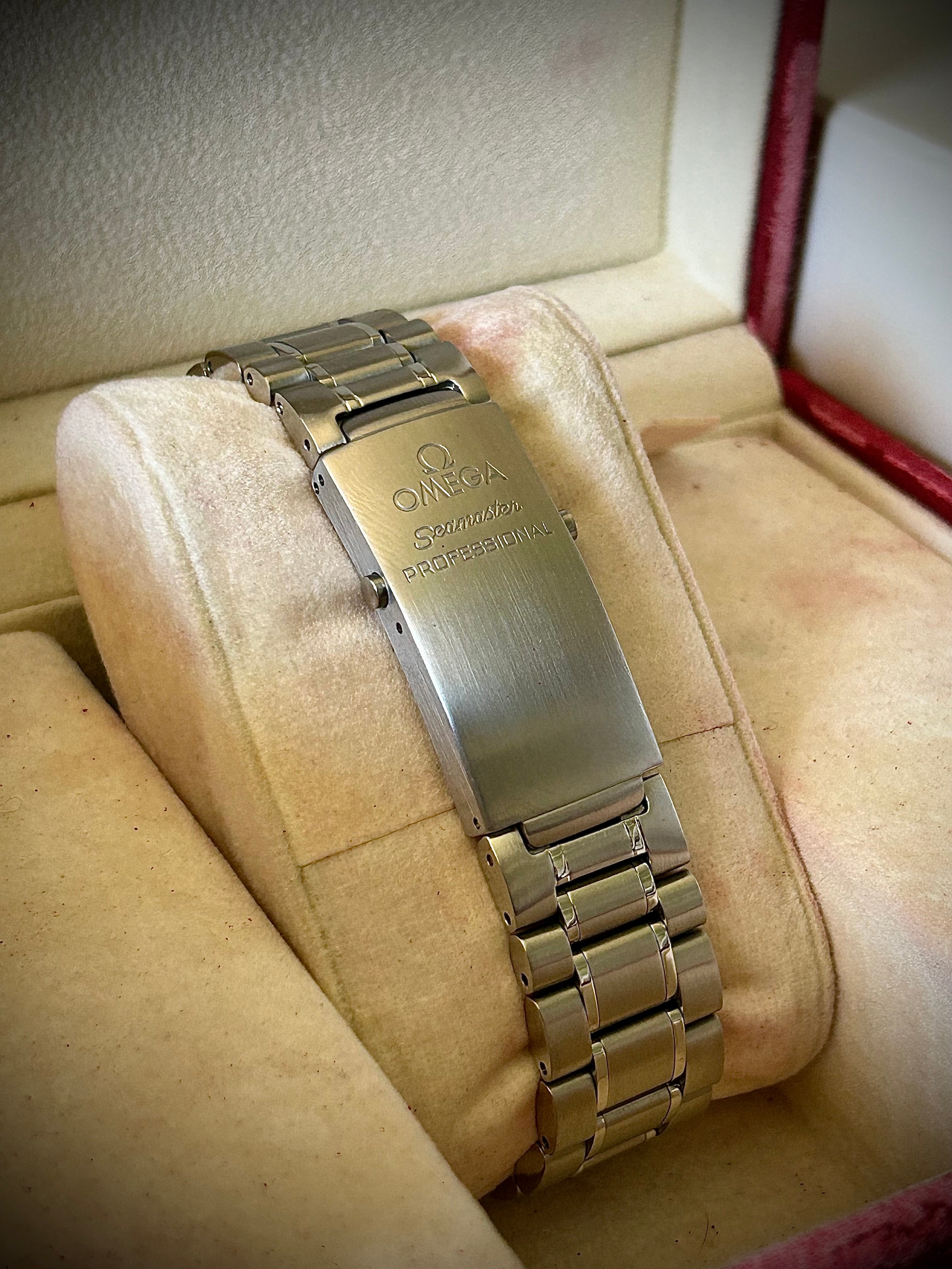 2006 OMEGA SEAMASTER 300, 2230.50, FULLY SERVICED, FULL SET, INC GST