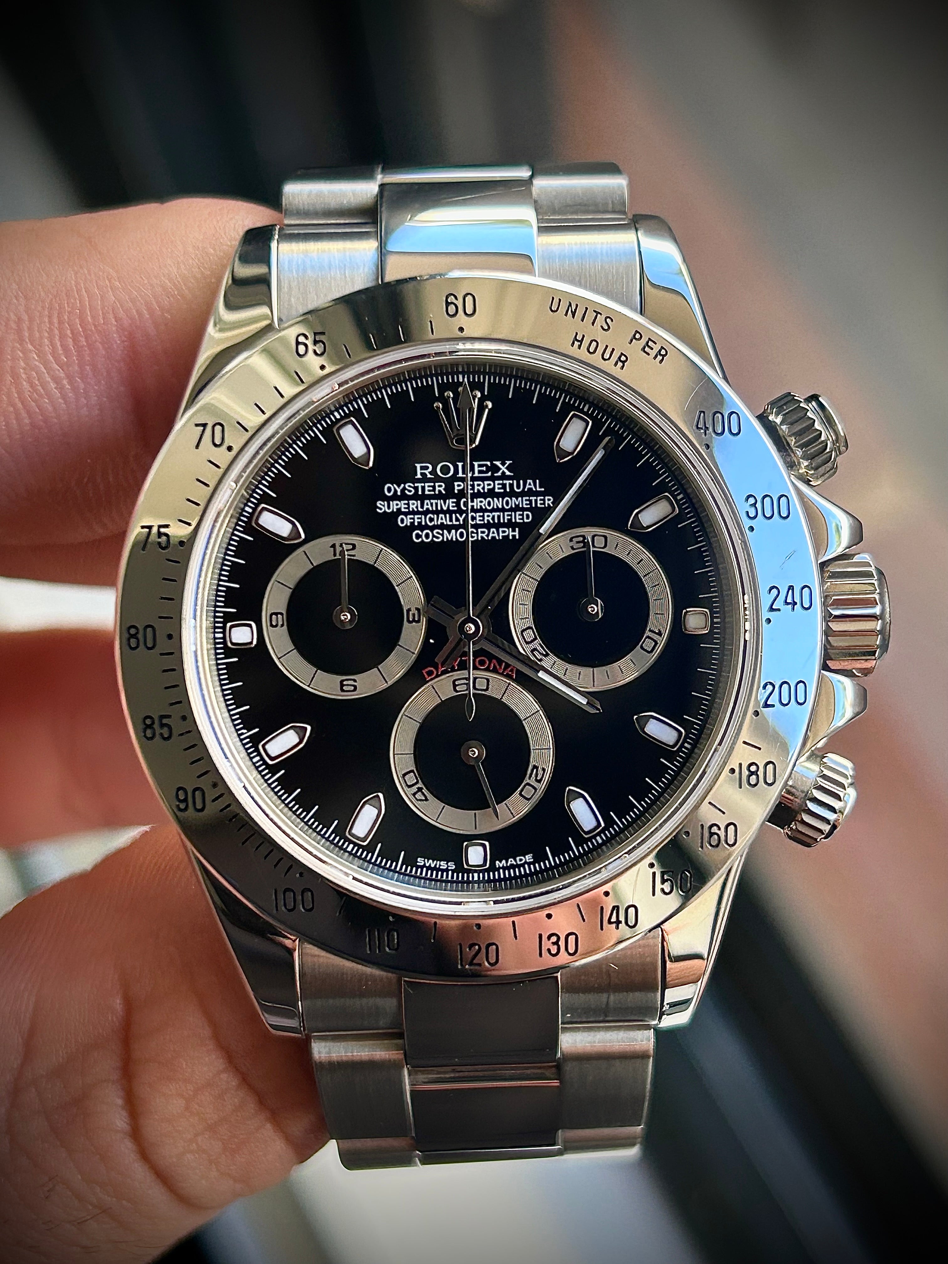 2004 ROLEX DAYTONA 116520, FULL SET, INC GST