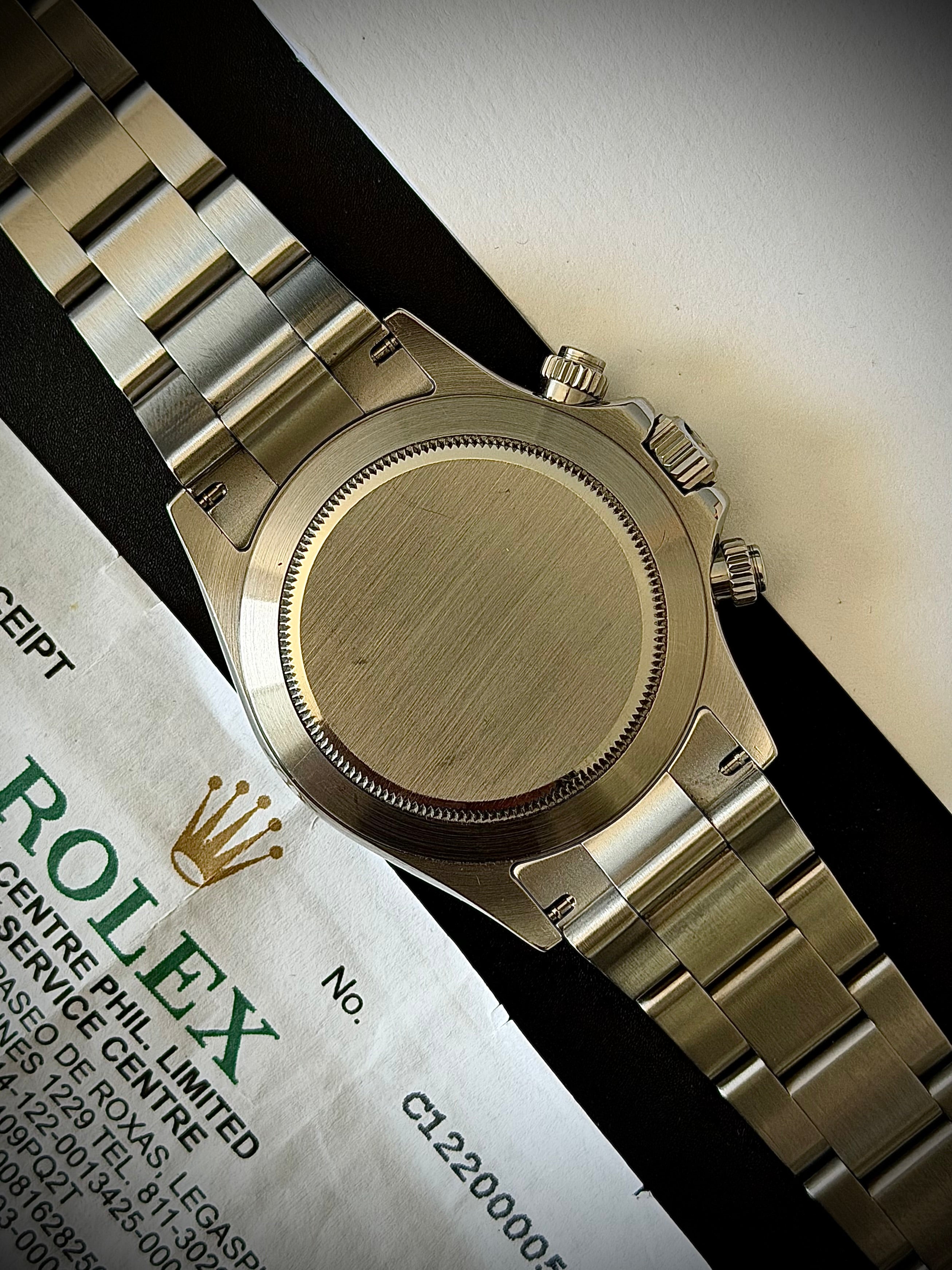 2006 ROLEX DAYTONA, 116520 WHITE DIAL, BOX & SERVICE PAPERS ONLY, INC GST