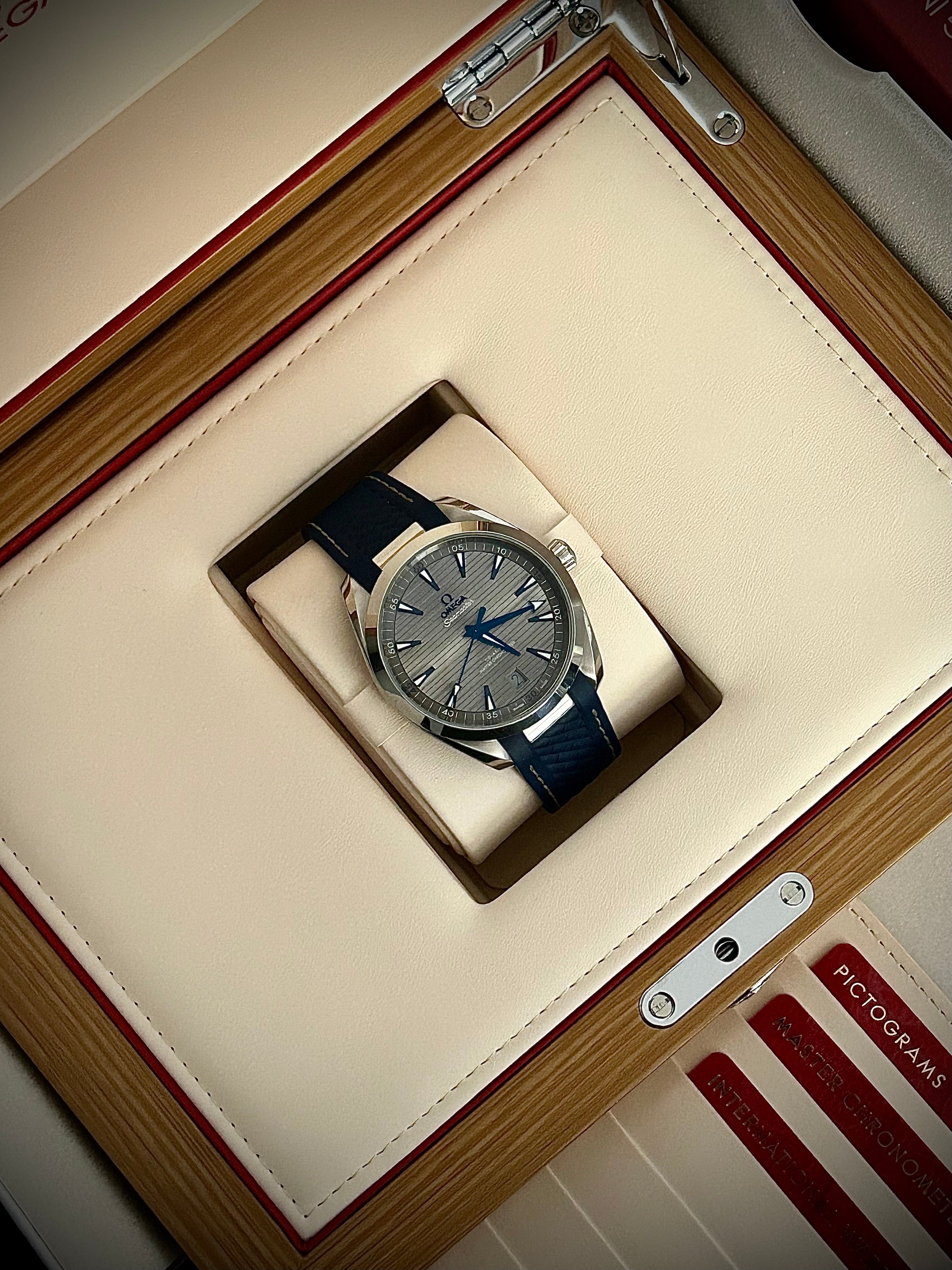 2024 OMEGA AQUA TERRA 150M, FULL SET, INC GST