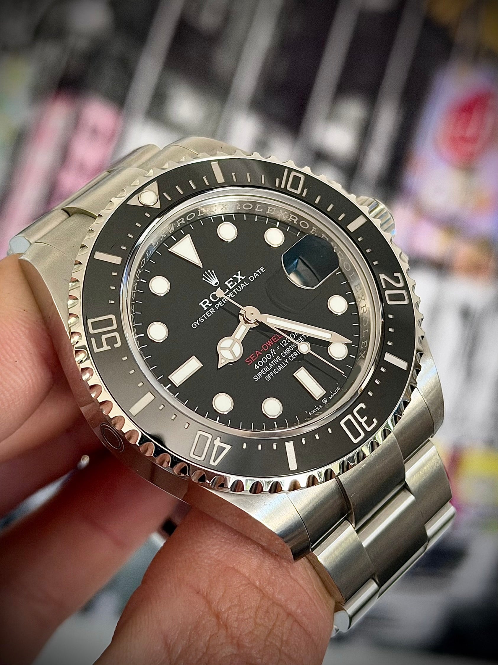 2025 ROLEX SEA DWELLER, SD43, 126600, FULL SET, INC GST