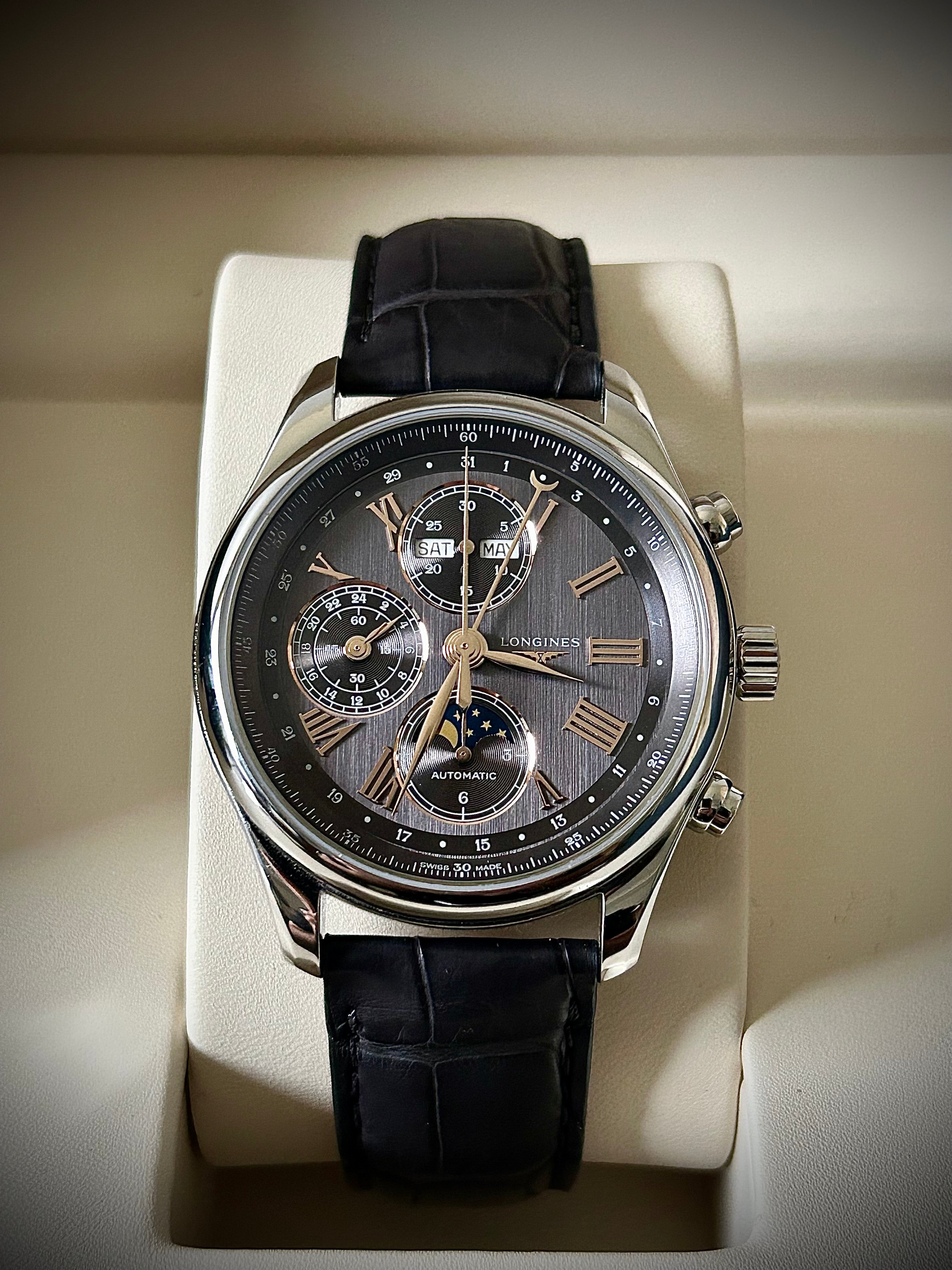 2024 LONGINES MASTER COLLECTION MOONPHASE, FULL SET, INC GST