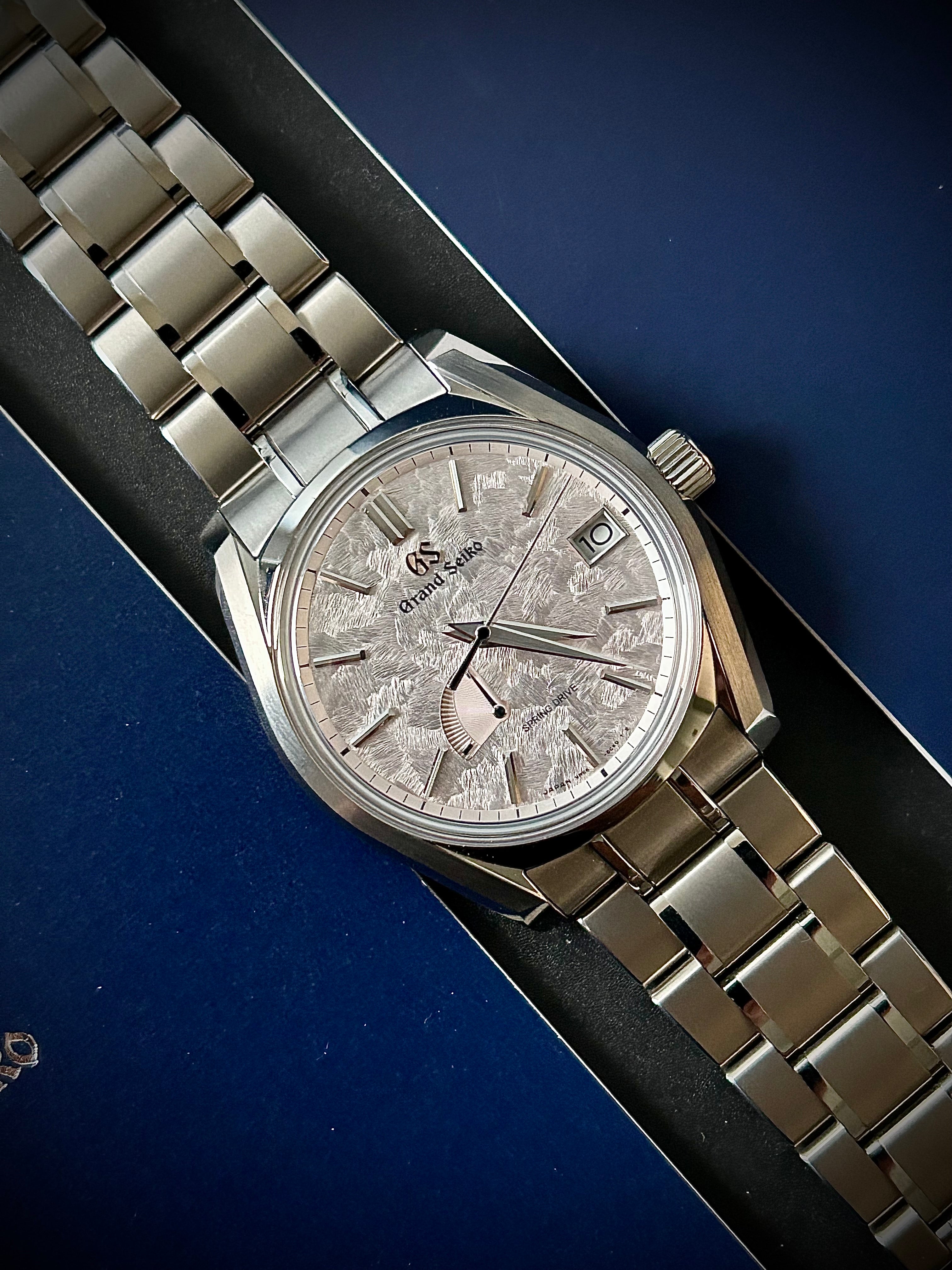 2024 GRAND SEIKO HERITAGE SPRING DRIVE, SHUNBUN, SBGA413, FULL SET, INC GST