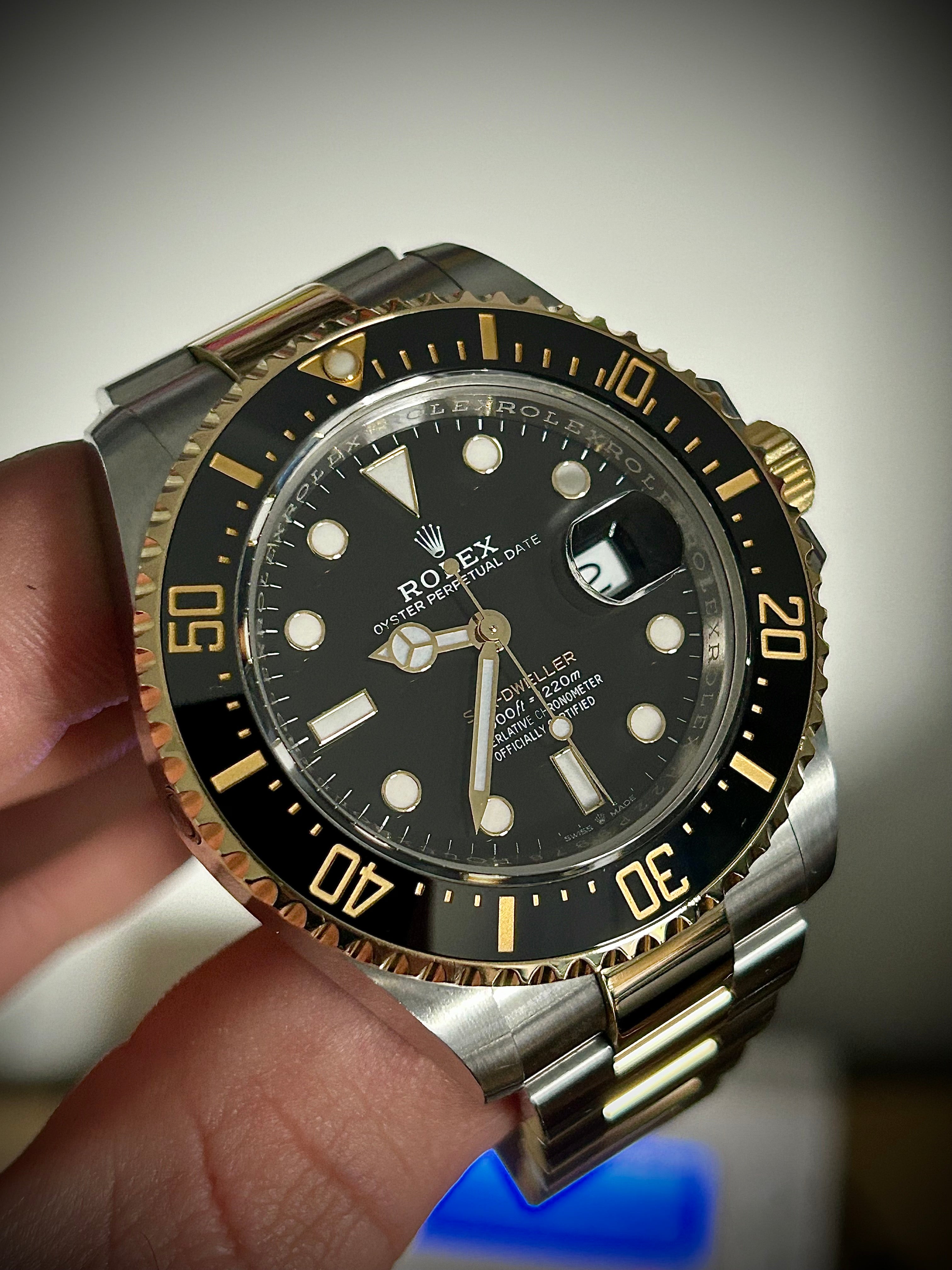 2019 ROLEX SEA DWELLER, TWO TONE, 126603, FULL SET, INC GST