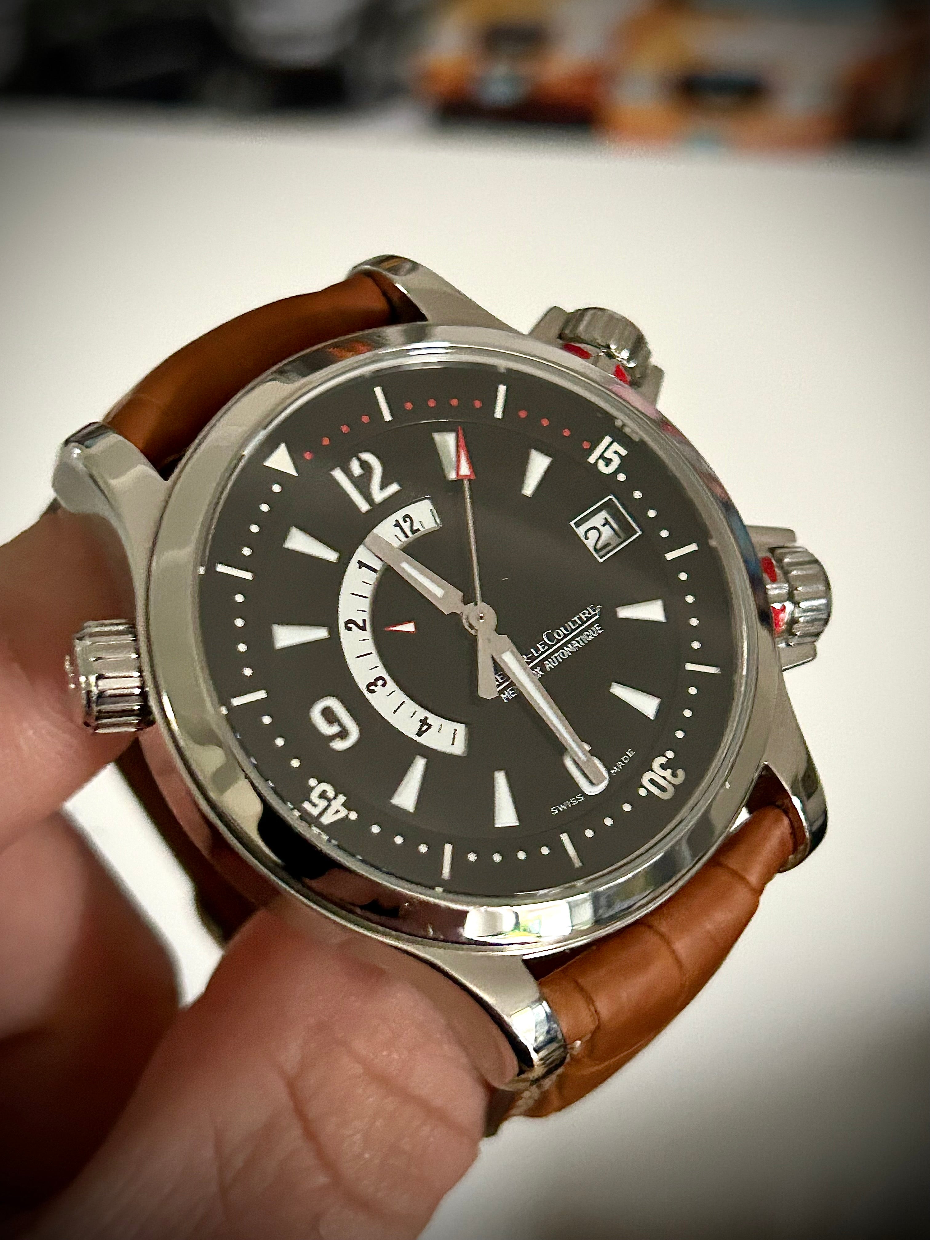 JAEGER-LECOULTRE MASTER COMPRESSOR MEMOVOX 146.8.97, WATCH AND PAPERS, INC GST
