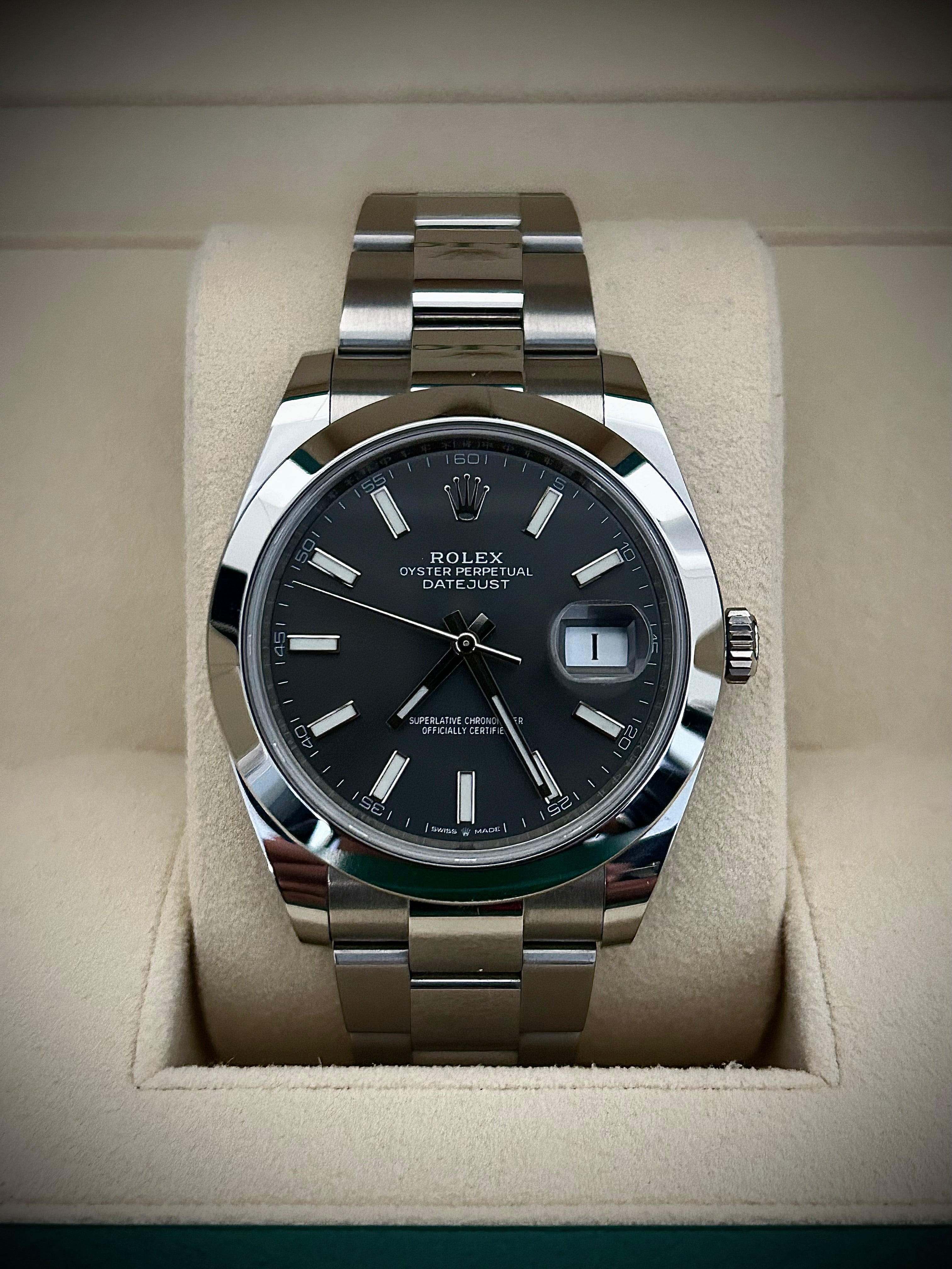 2020 ROLEX DATEJUST 41, 126300, FULL SET, INC GST