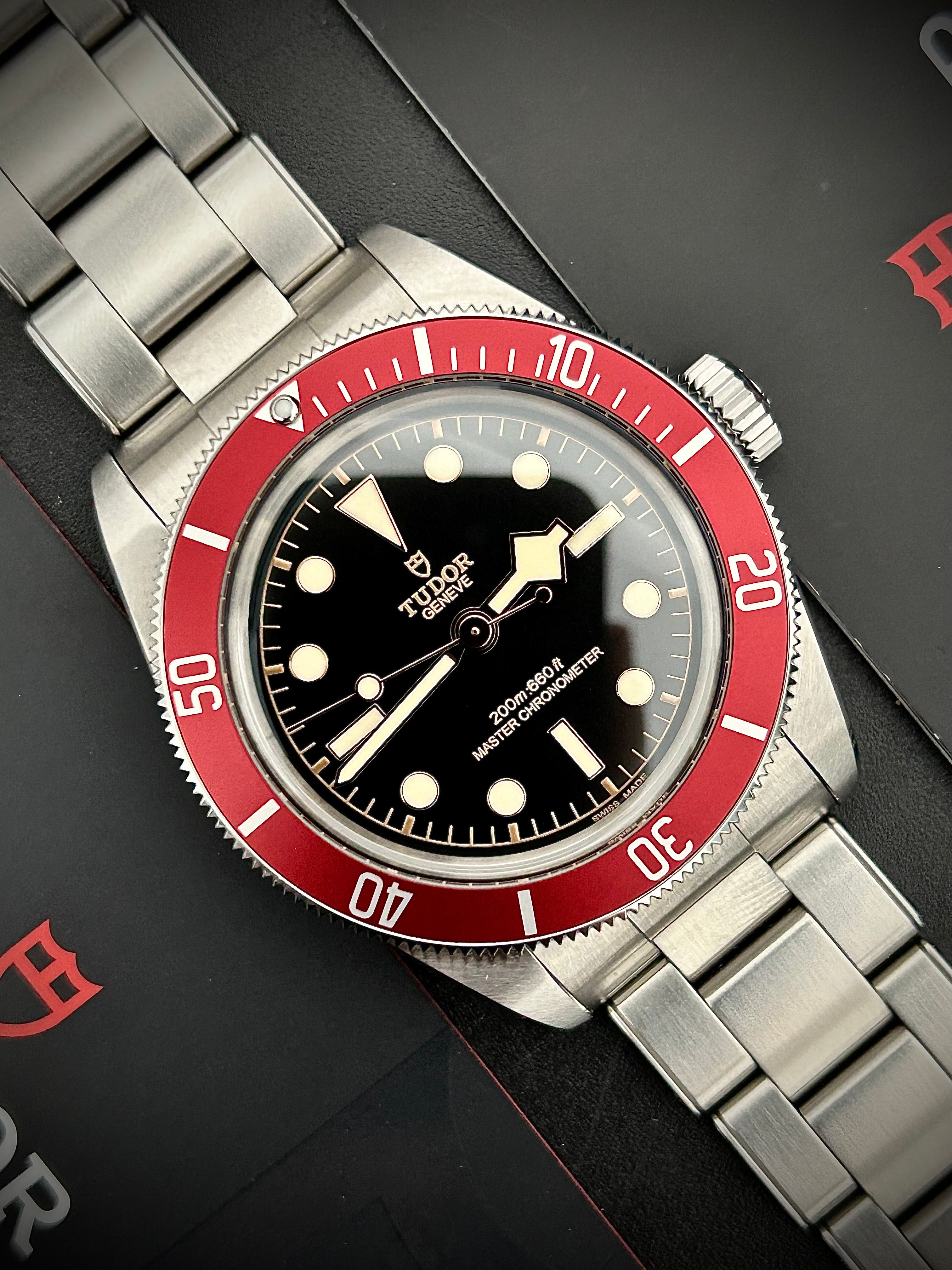 2024 TUDOR BLACK BAY BURGANDY, 41MM, M7941A1A0RU, FULL SET, INC GST