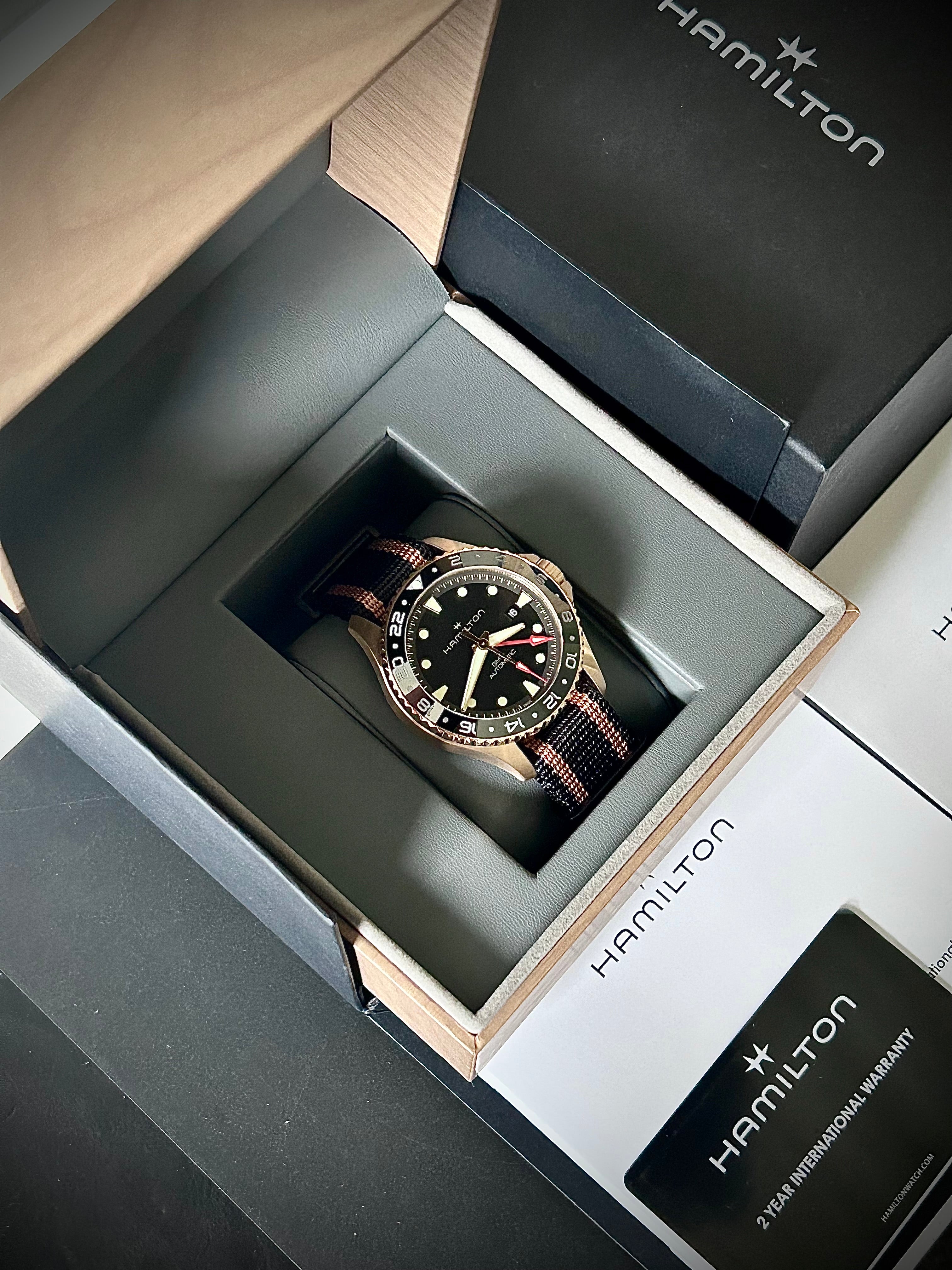 2025 HAMILTON KHAKI NAVY BRONZE, FULL SET, INC GST