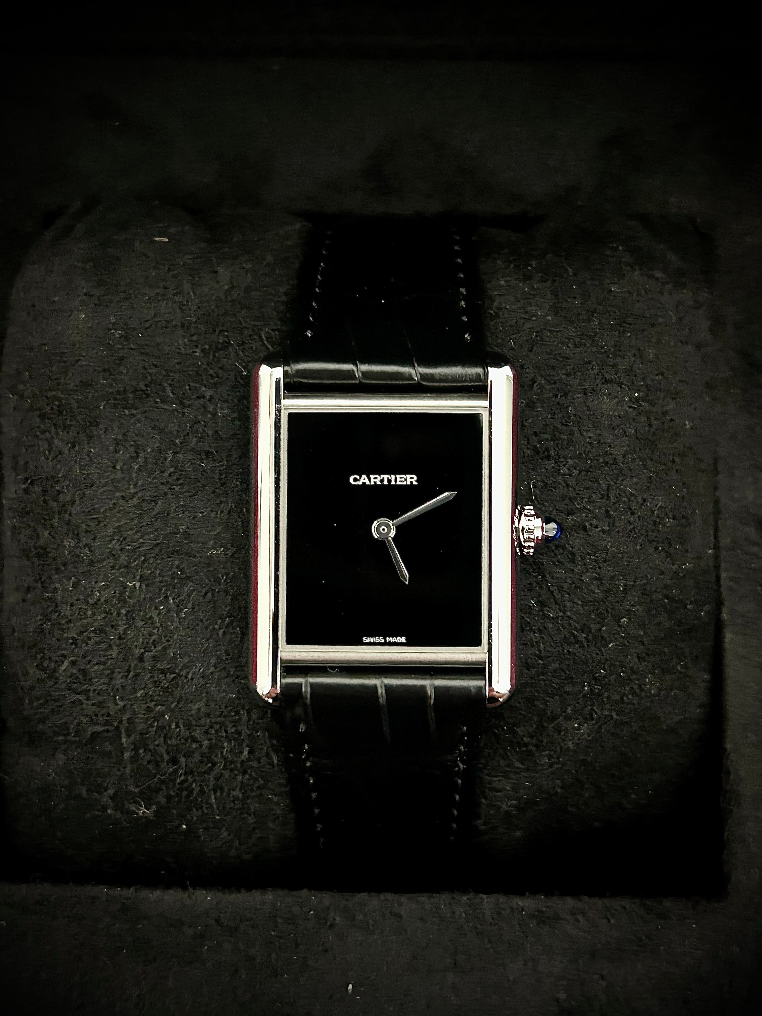 2023 CARTIER TANK MUST QUARTZ LARGE, FULL SET, INC GST