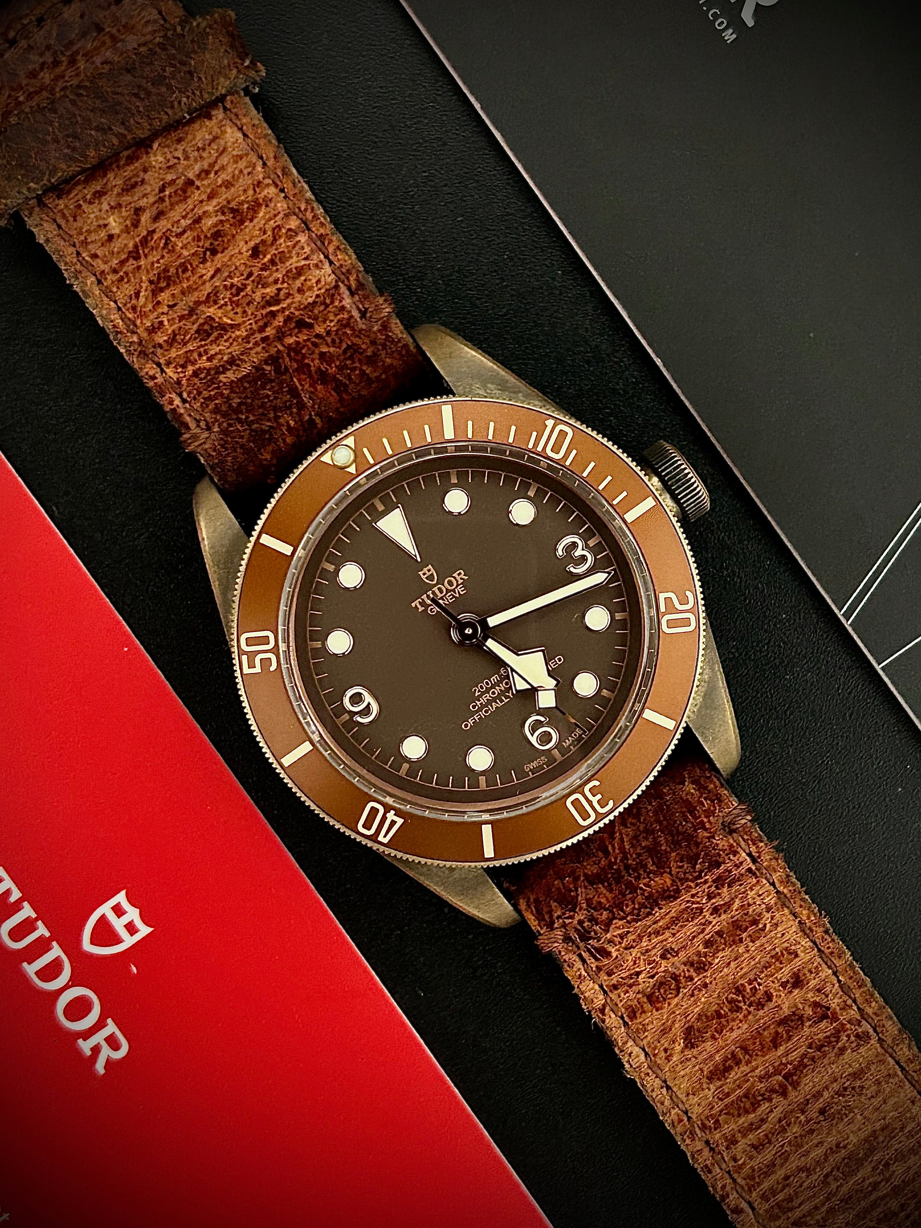 2017 TUDOR BLACK BAY BRONZE, FULL SET, INC GST