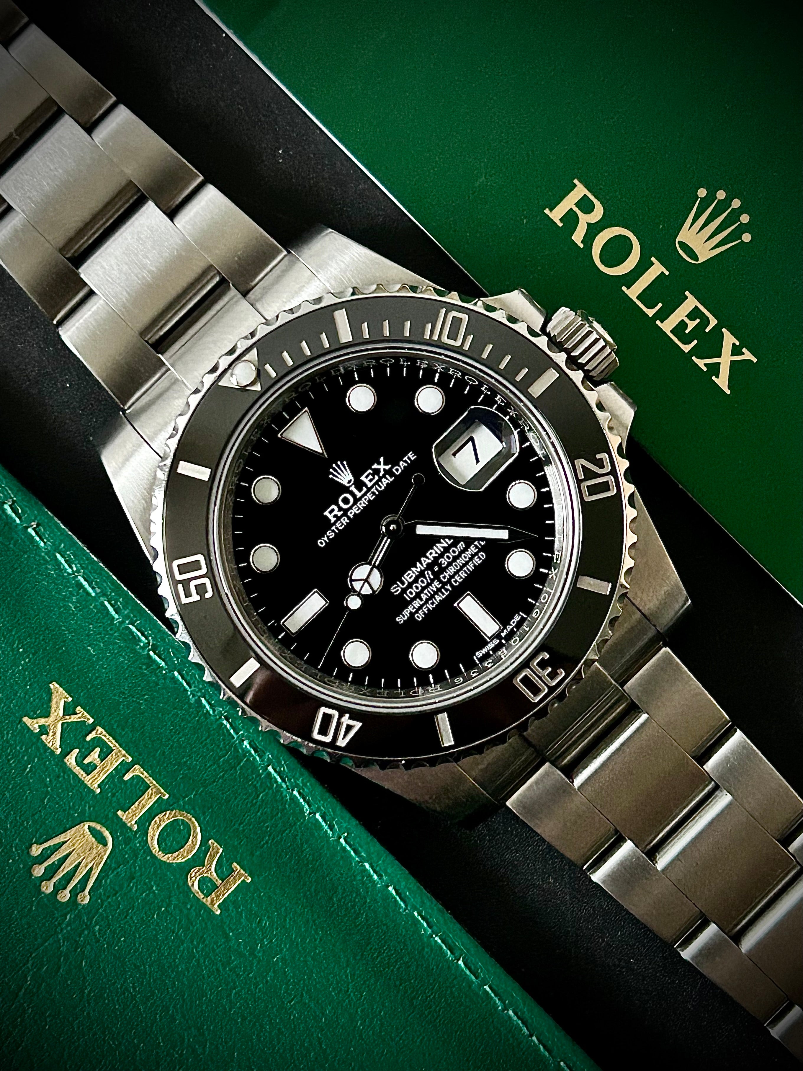 2019 ROLEX SUBMARINER DATE 116610LN, BOX AND PAPERS, INC GST