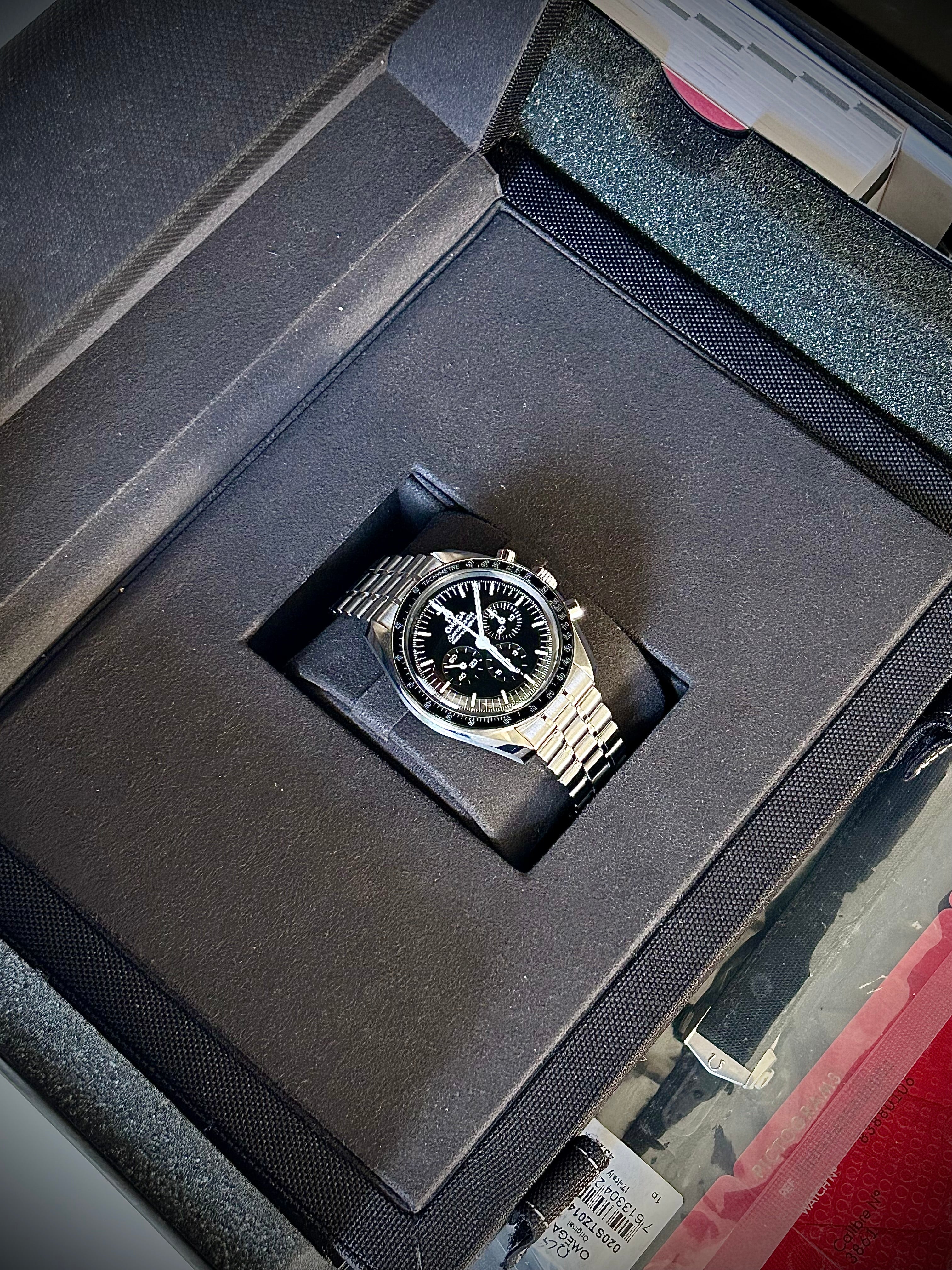2024 OMEGA SPEEDMASTER PROFESSIONAL, HESALITE, FULL SET, INC GST