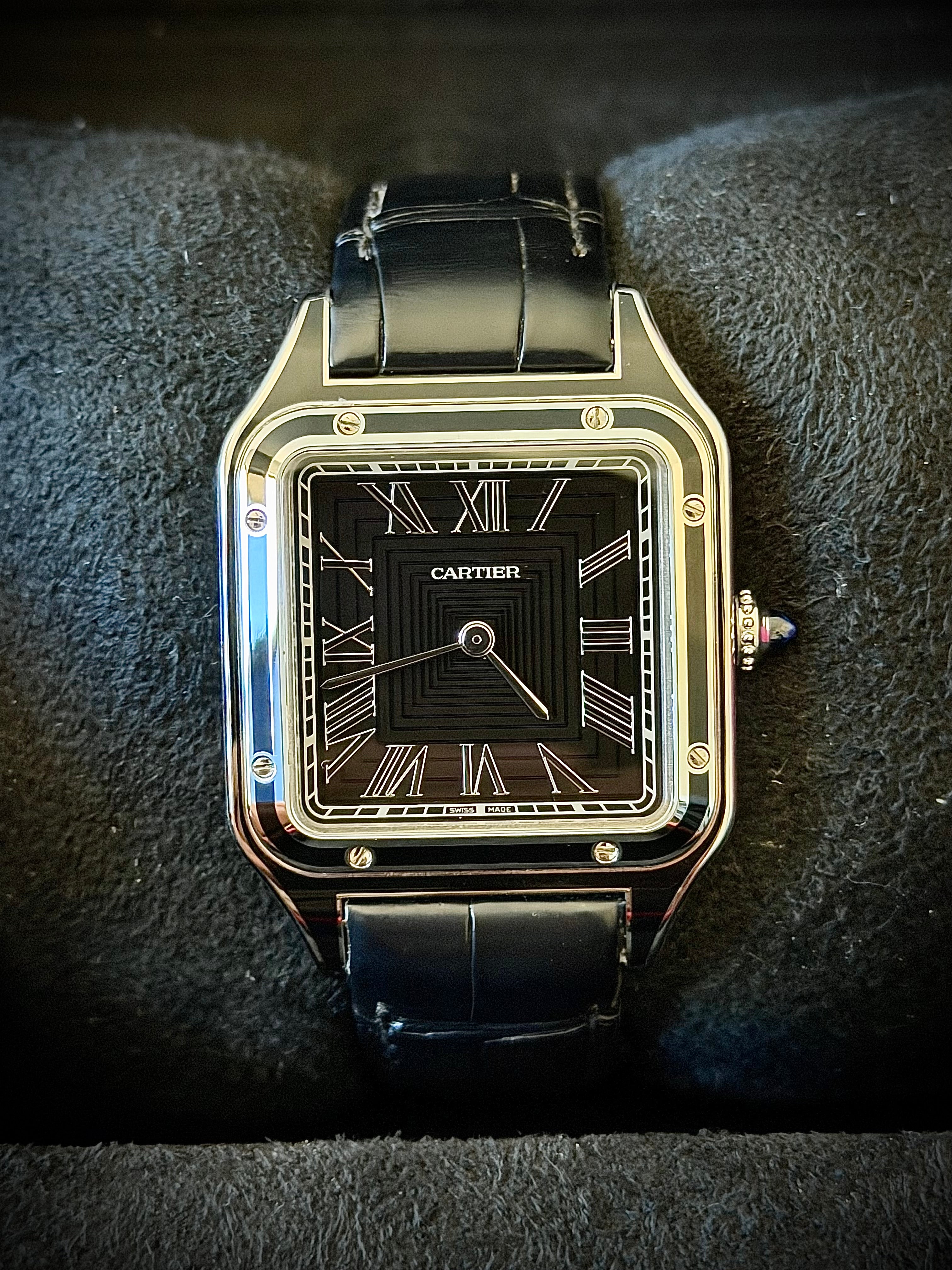2024 CARTIER SANTOS-DUMONT, WSSA0046, BOX & CARD, INC GST