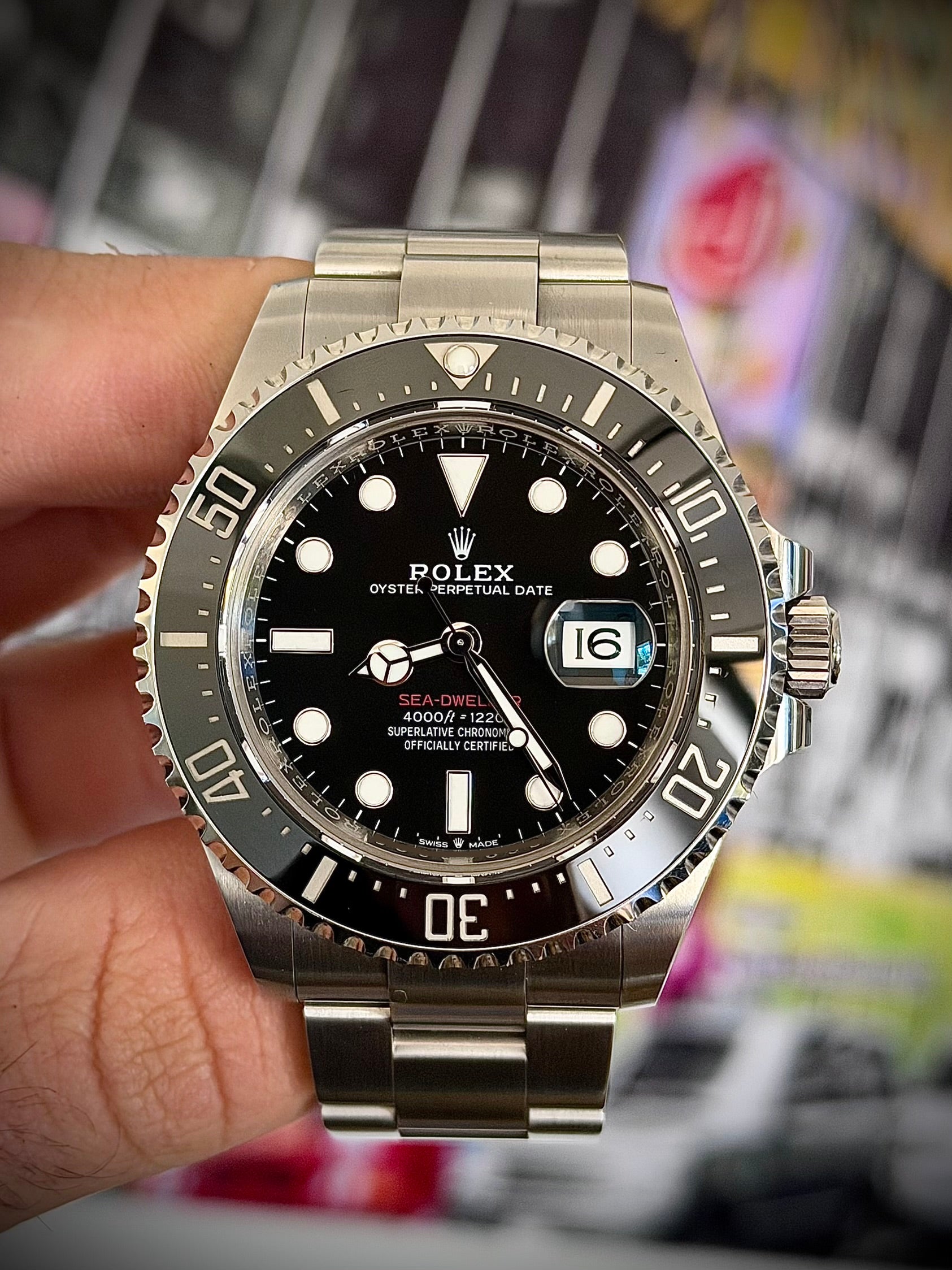 2025 ROLEX SEA DWELLER, SD43, 126600, FULL SET, INC GST