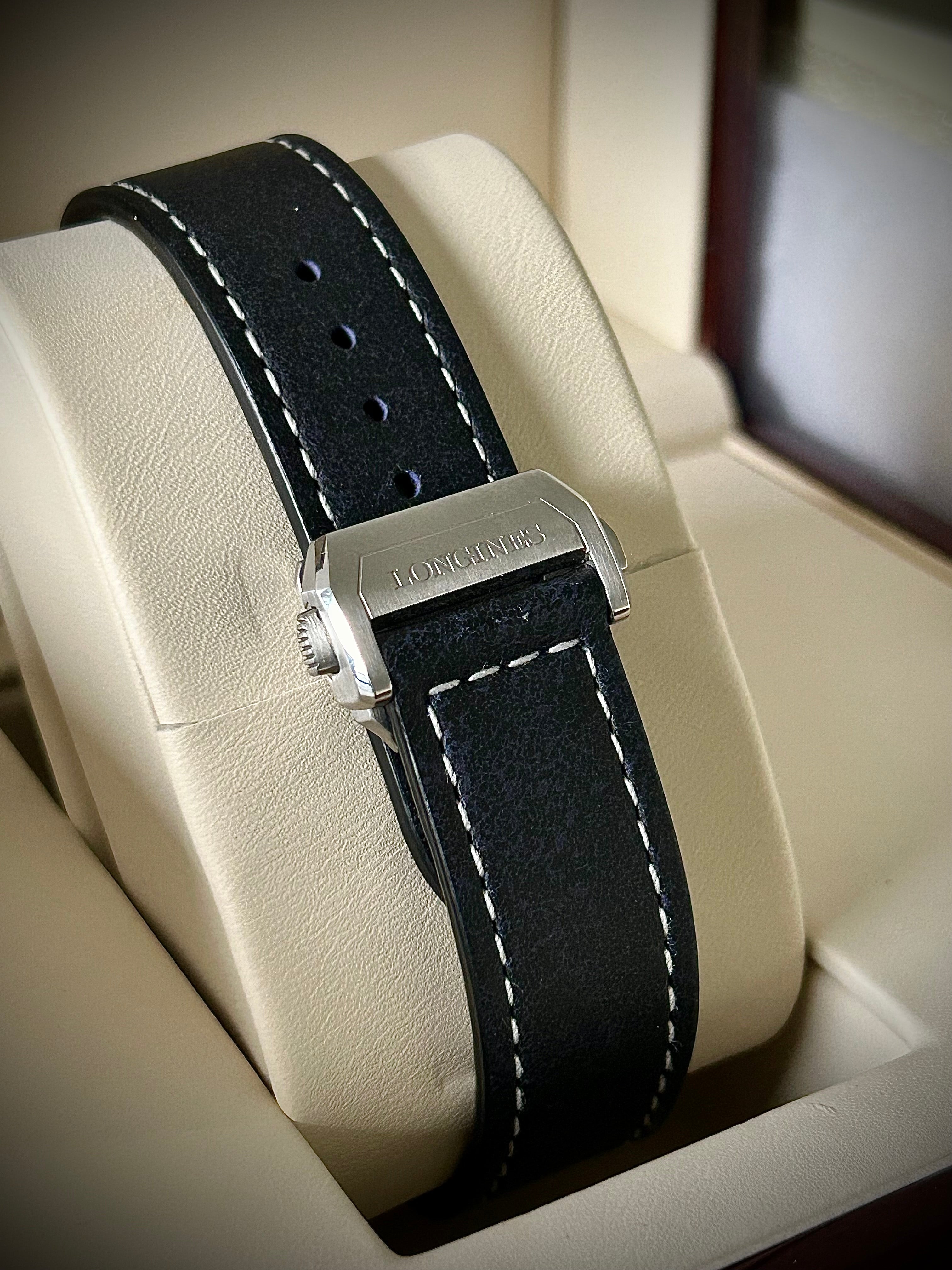 2023 LONGINES SPIRIT ZULU TIME 42MM, L3.812.4.53.2, FULL SET, INC GST