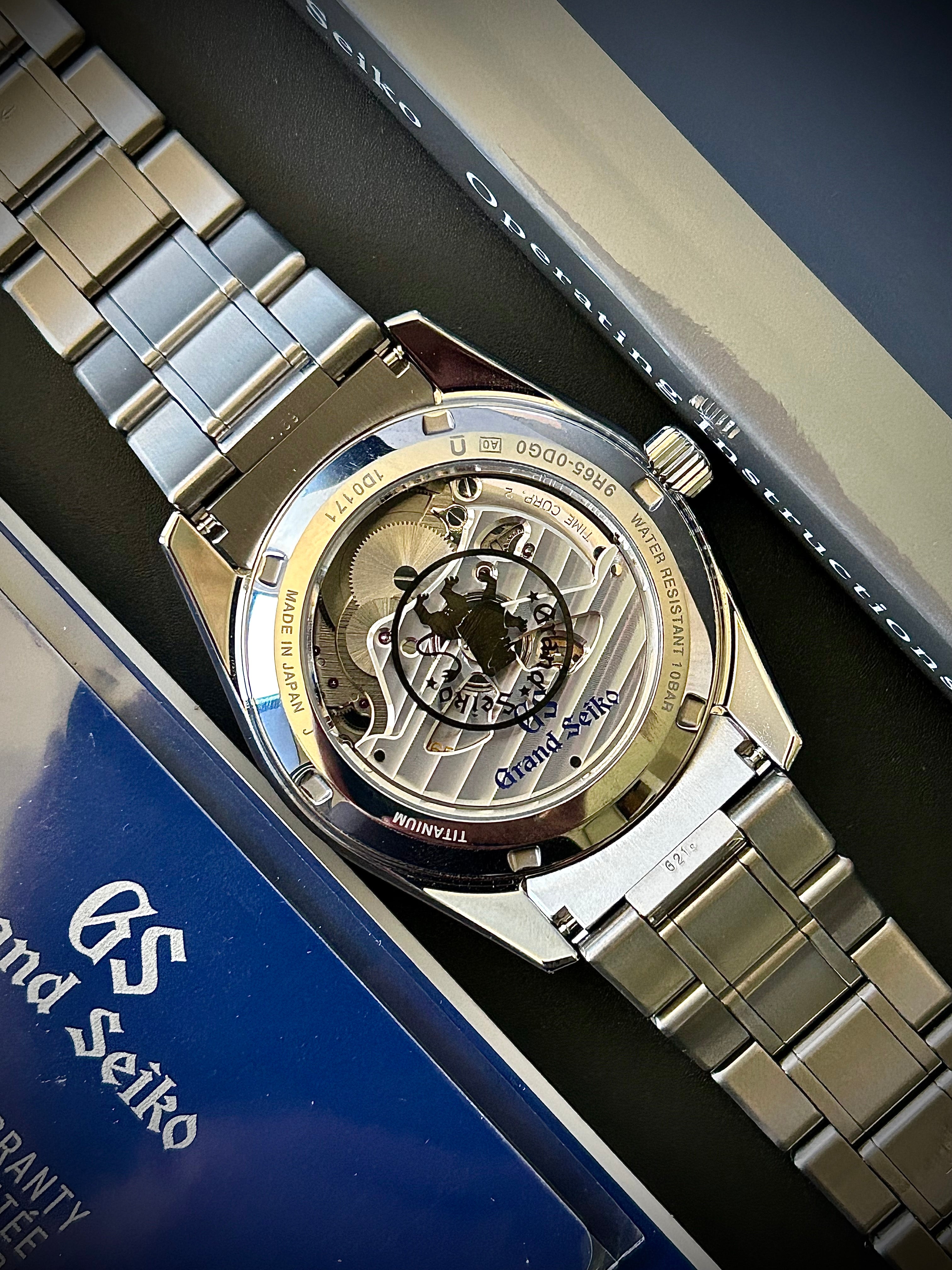 2022 GRAND SEIKO HERITAGE SPRING DRIVE, SHUNBUN, SBGA413, FULL SET, INC GST