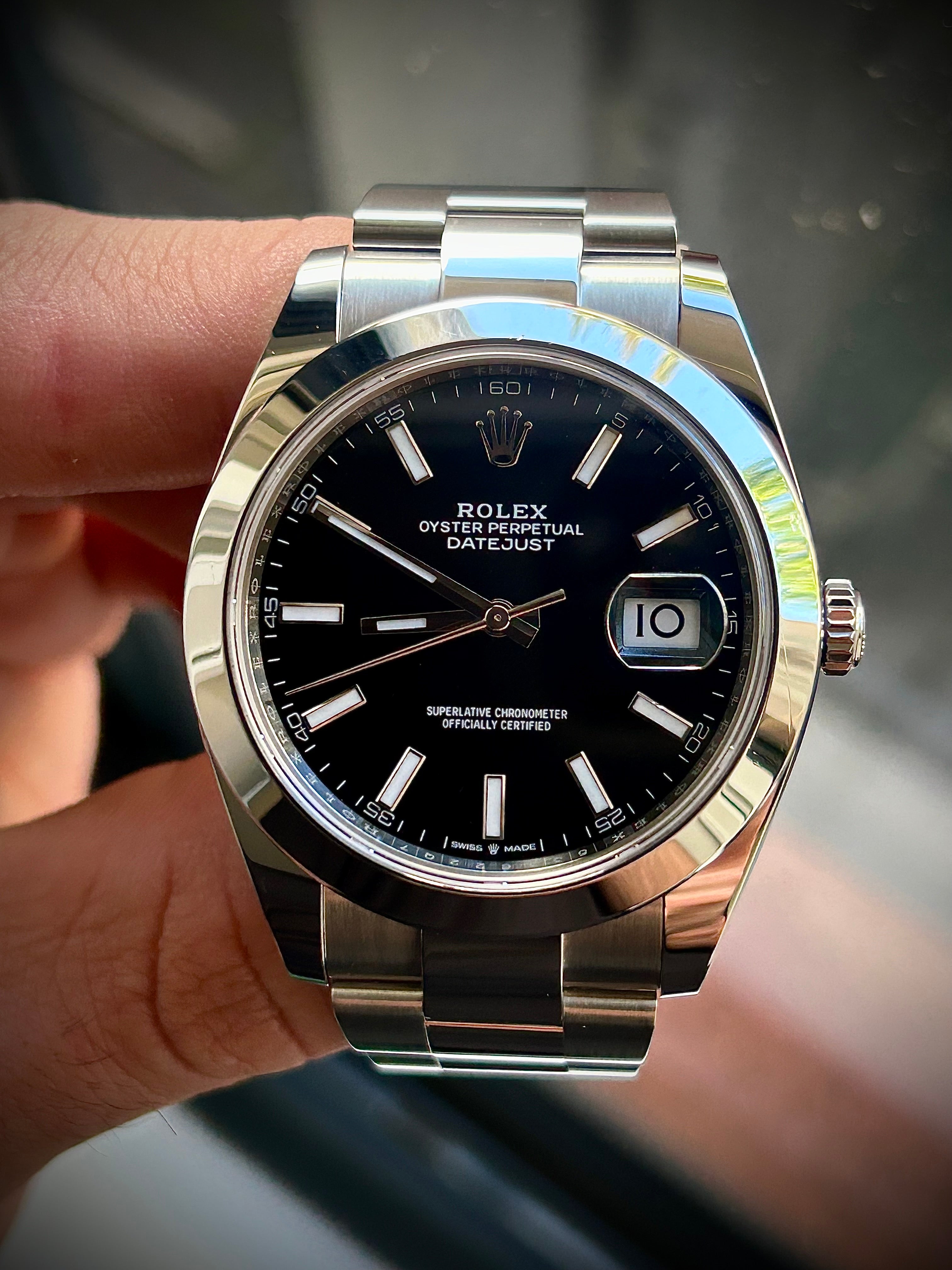 2021 ROLEX DATEJUST 41, 126300, FULL SET, INC GST