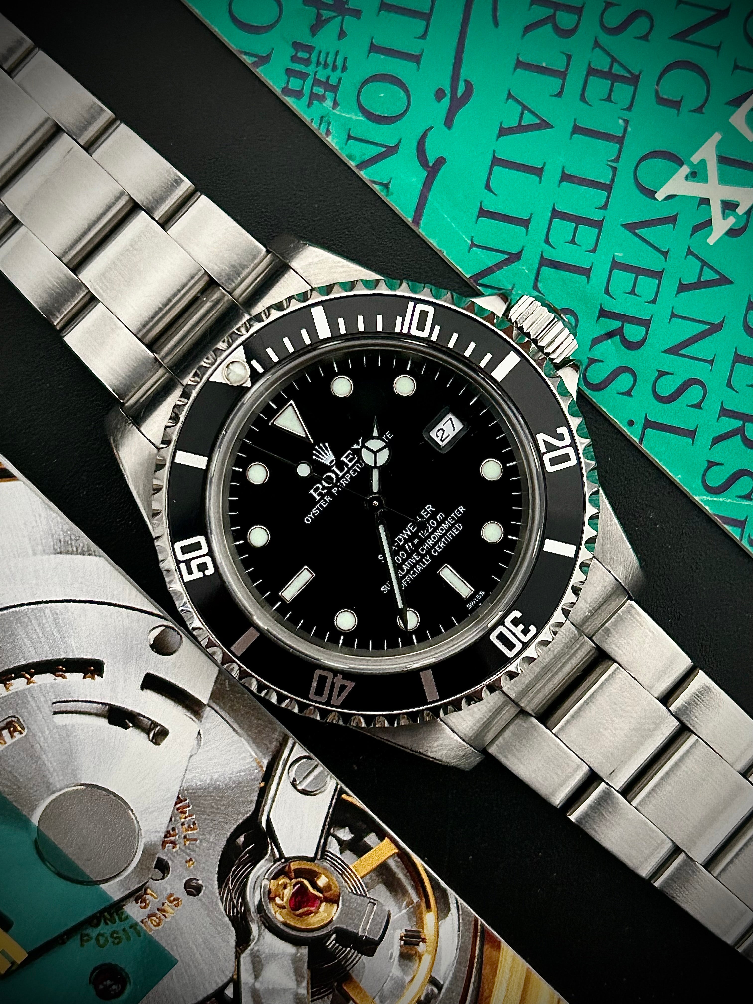 1999 ROLEX SEA-DWELLER 16600, SWISS ONLY, FULL SET, INC GST