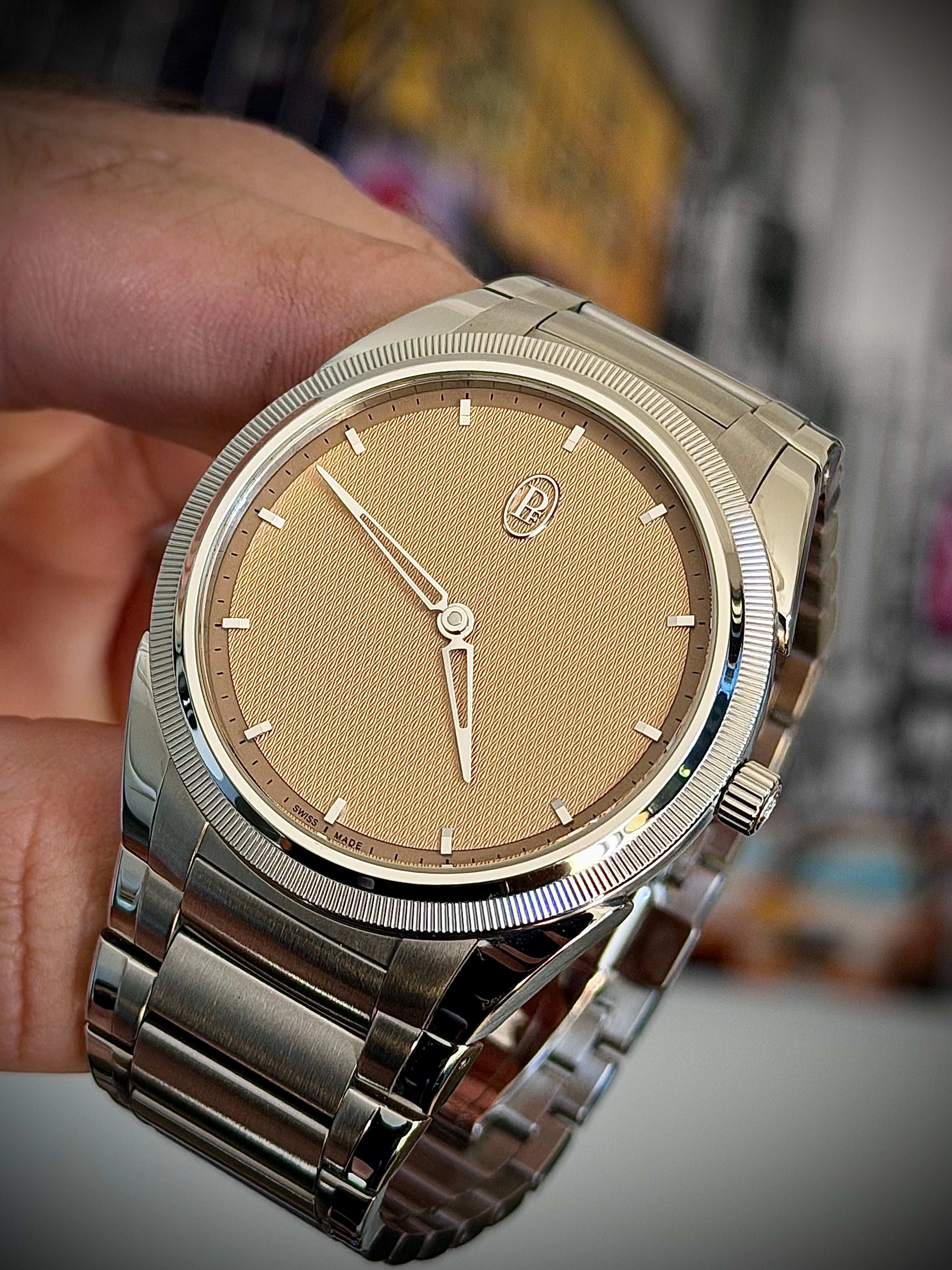 2025 PARMIGIANI FLEURIER TONDA PF “GOLDEN SIENA”, PFC914-1020021-100182, FULL SET, INC GST